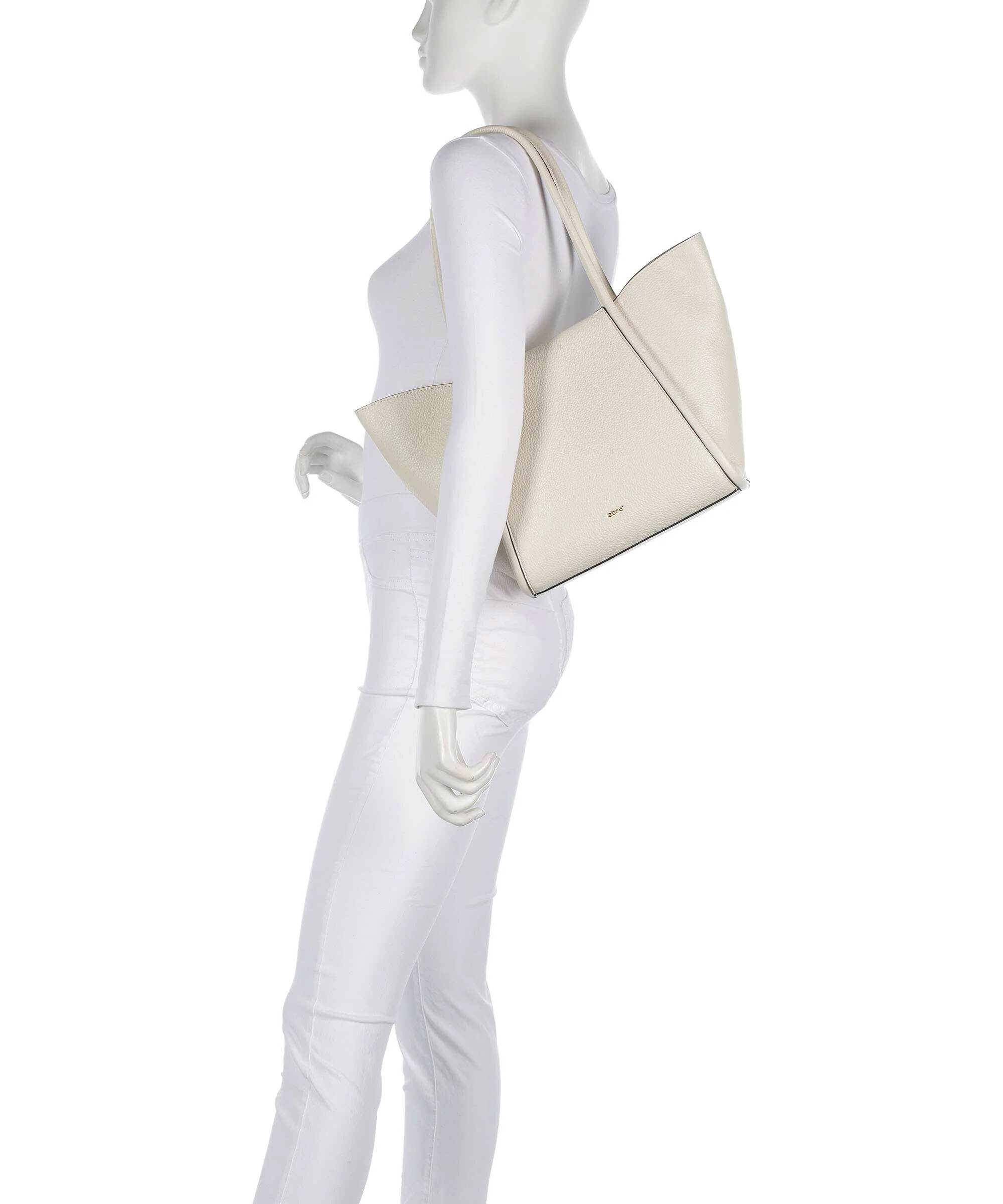 Abro Agave Willow Small Torba na zakupy beige - Image 3