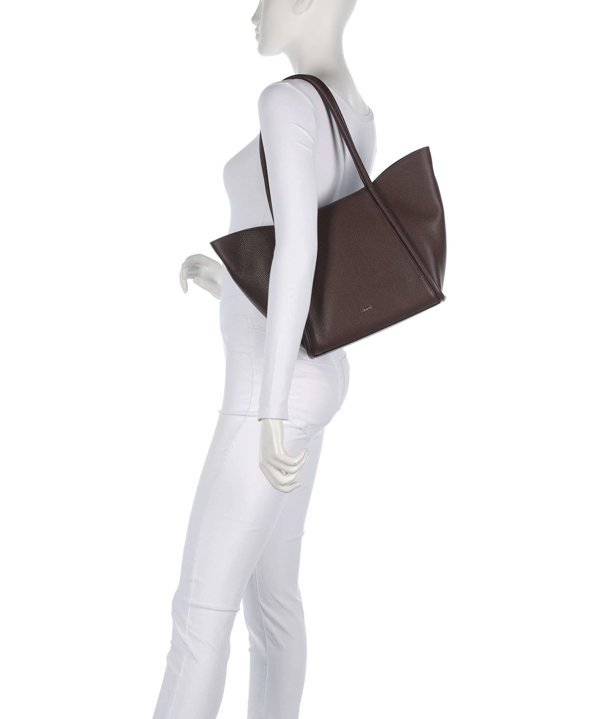 Abro Agave Willow Small Torba na zakupy wood - Image 3