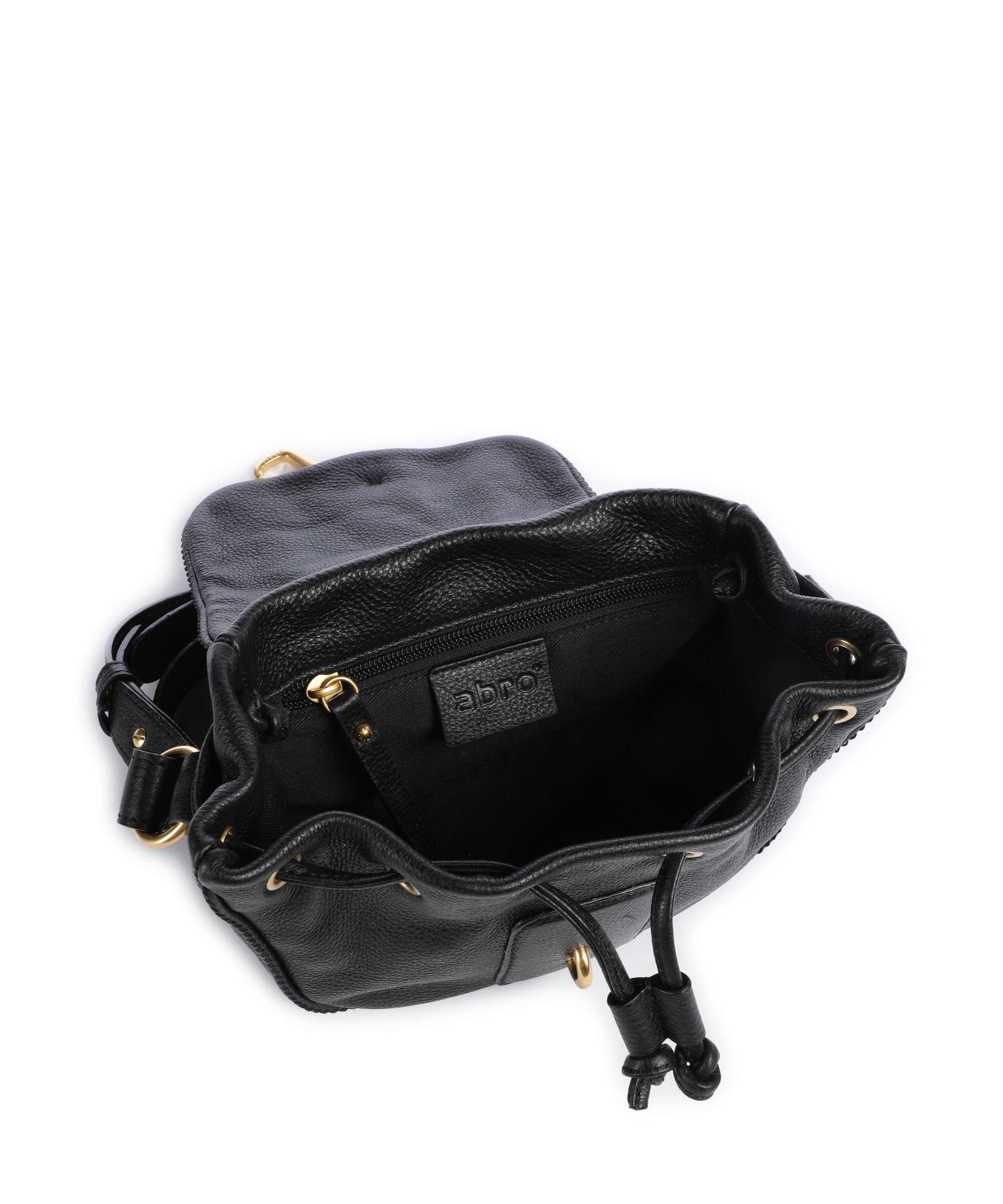 Abro Dalia Star Saddle Torba przez ramię black/gold - Image 6