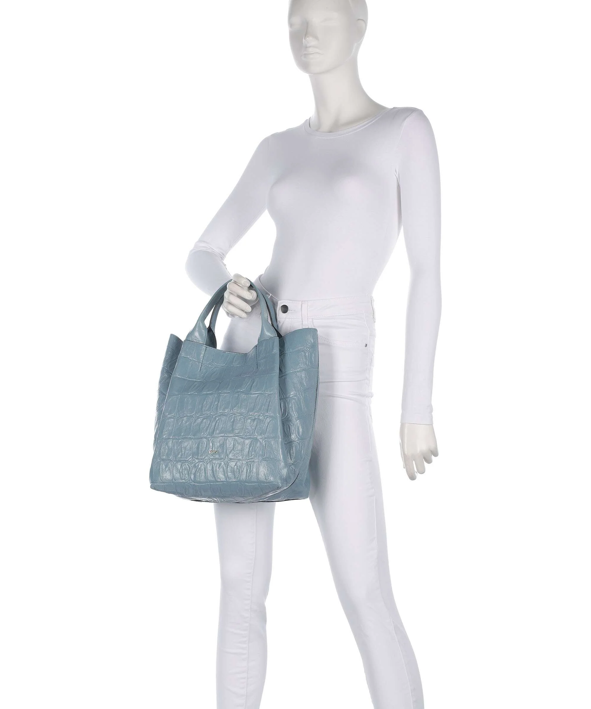 Abro Maxi Cocco Essential Medium Torebka sapphire - Image 3