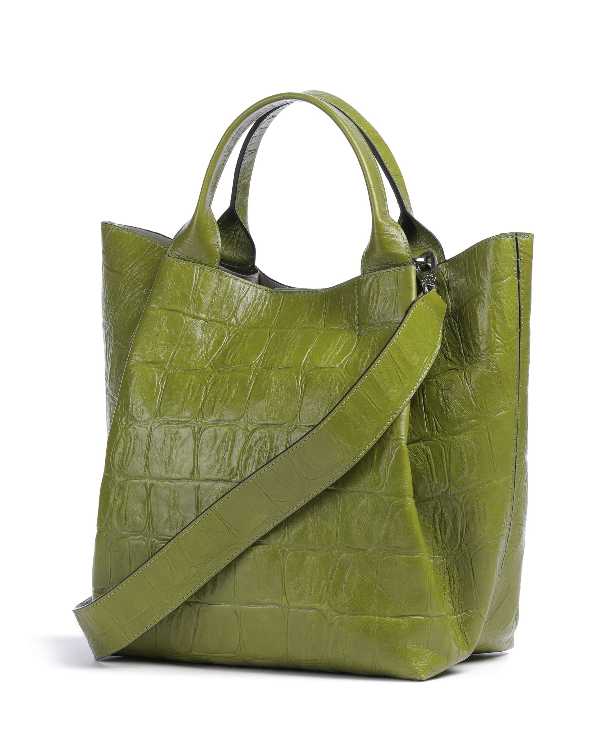 Abro Maxi Cocco Essential Medium Torebka lime - Image 2