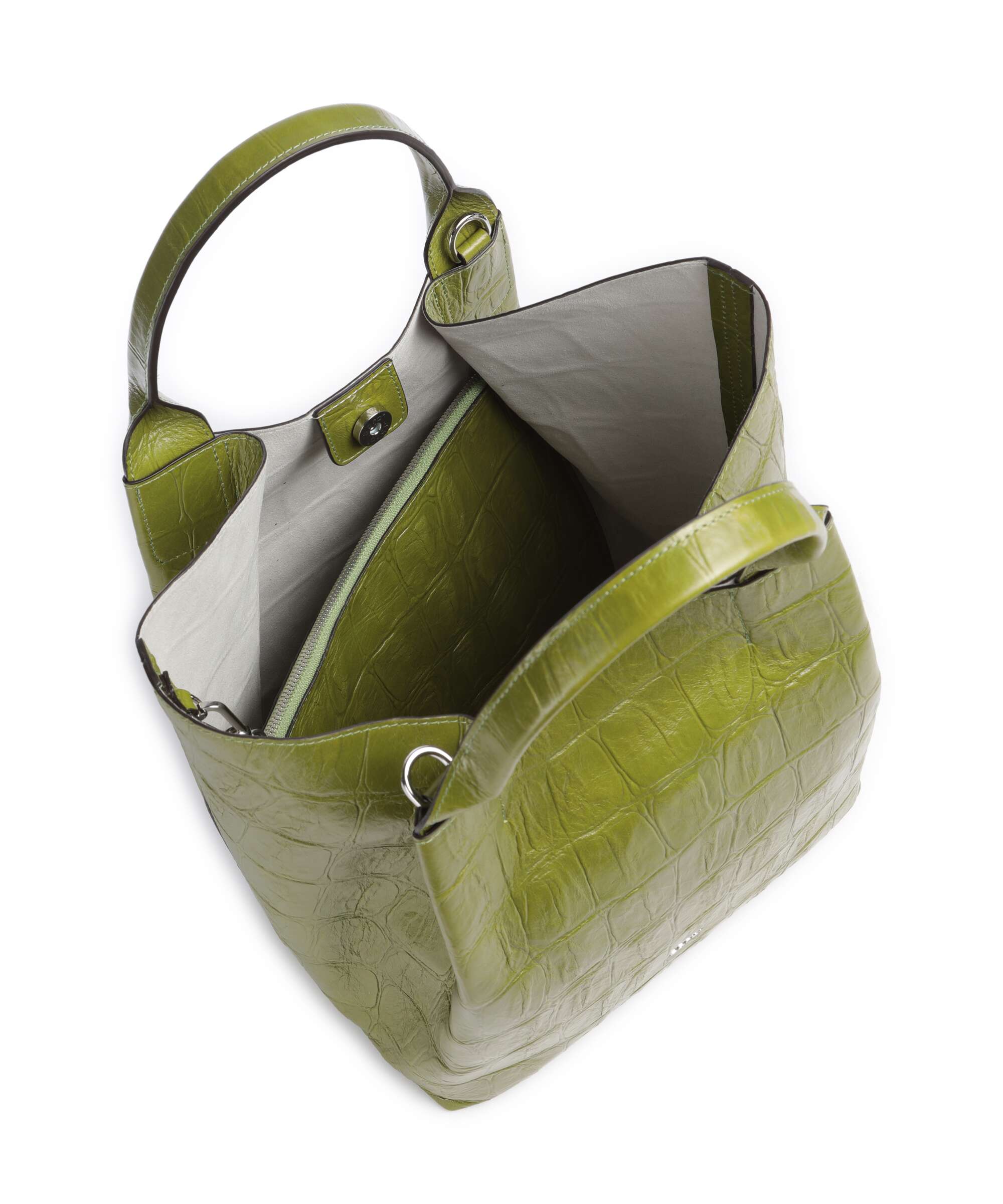 Abro Maxi Cocco Essential Medium Torebka lime - Image 6