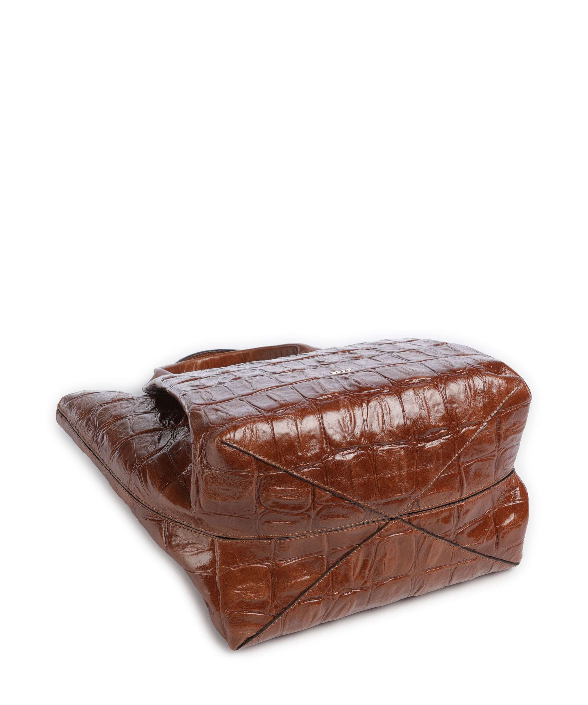 Abro Maxi Cocco Essential Medium Torebka caramel/cognac - Image 5