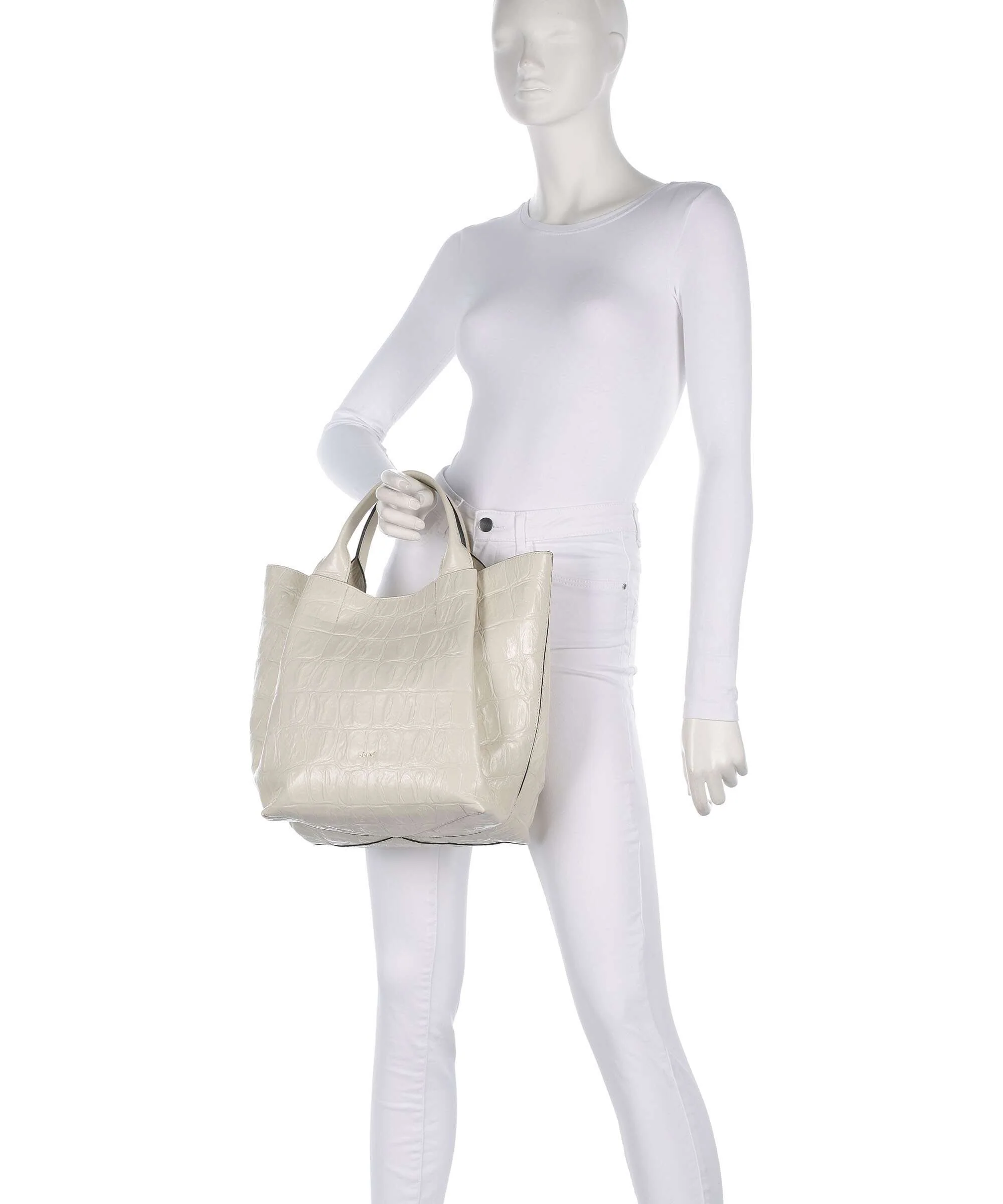 Abro Maxi Cocco Essential Medium Torebka milk - Image 3