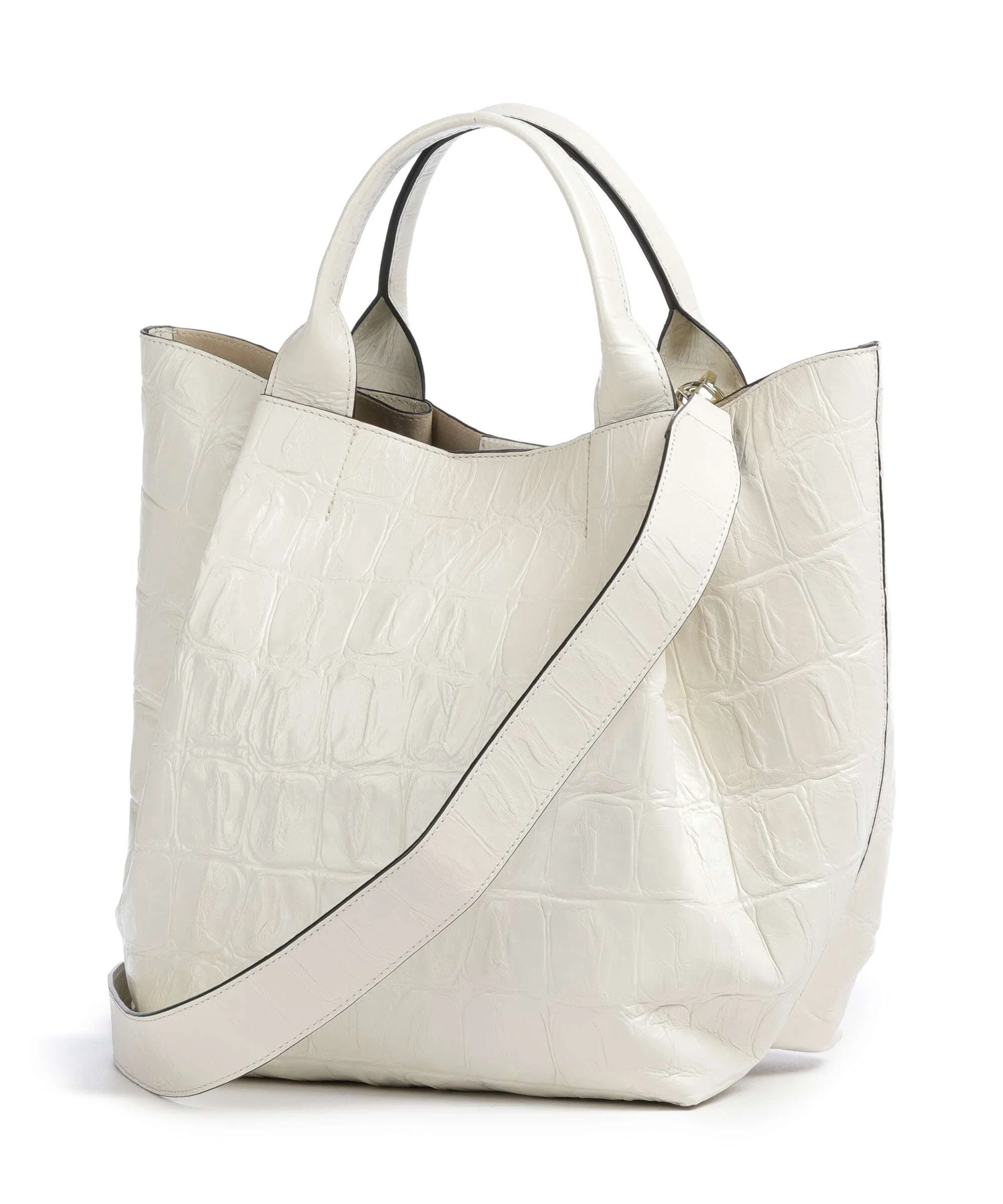 Abro Maxi Cocco Essential Medium Torebka milk - Image 4
