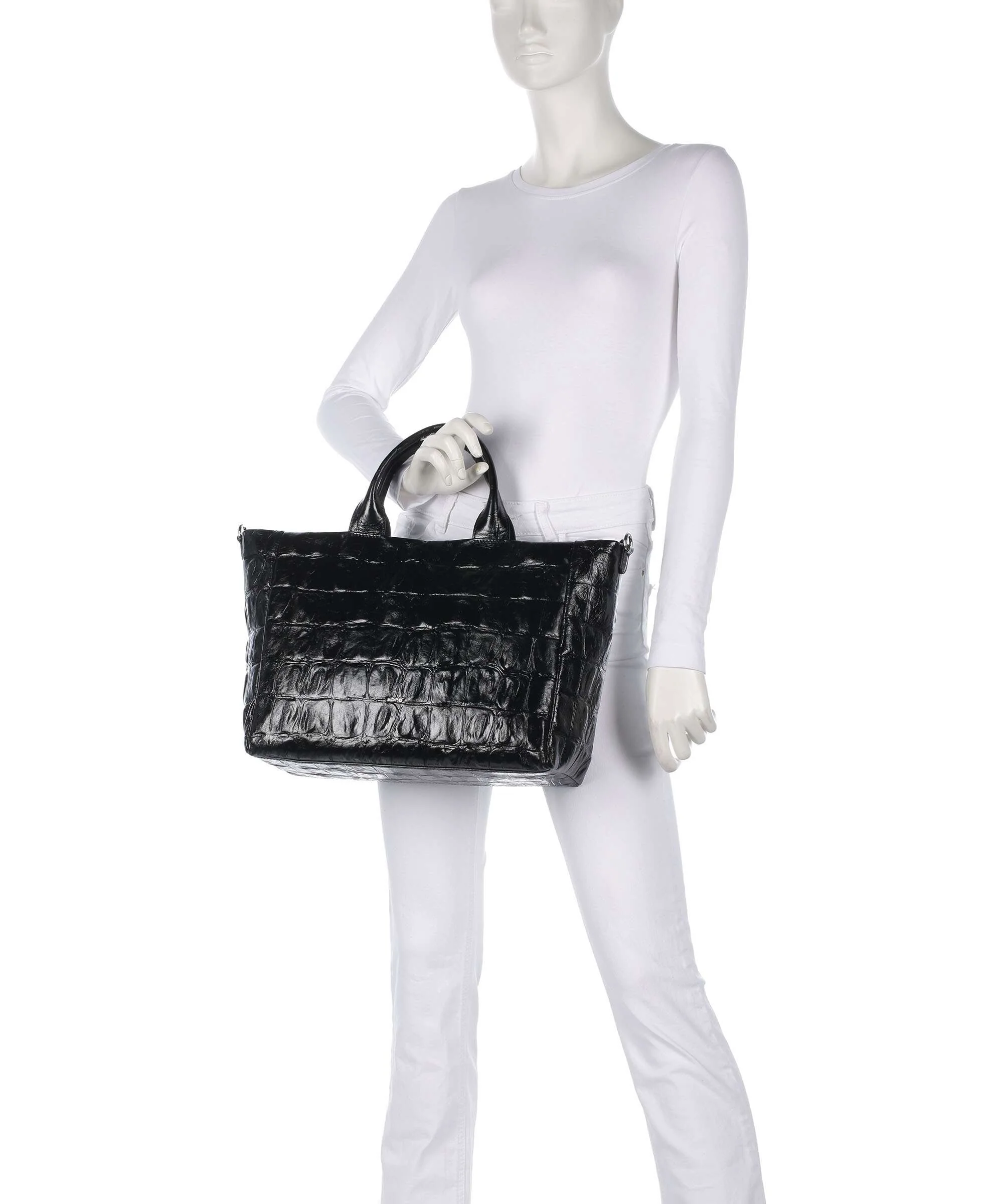 Abro Maxi Cocco Mia Torebka black/nickel - Image 3