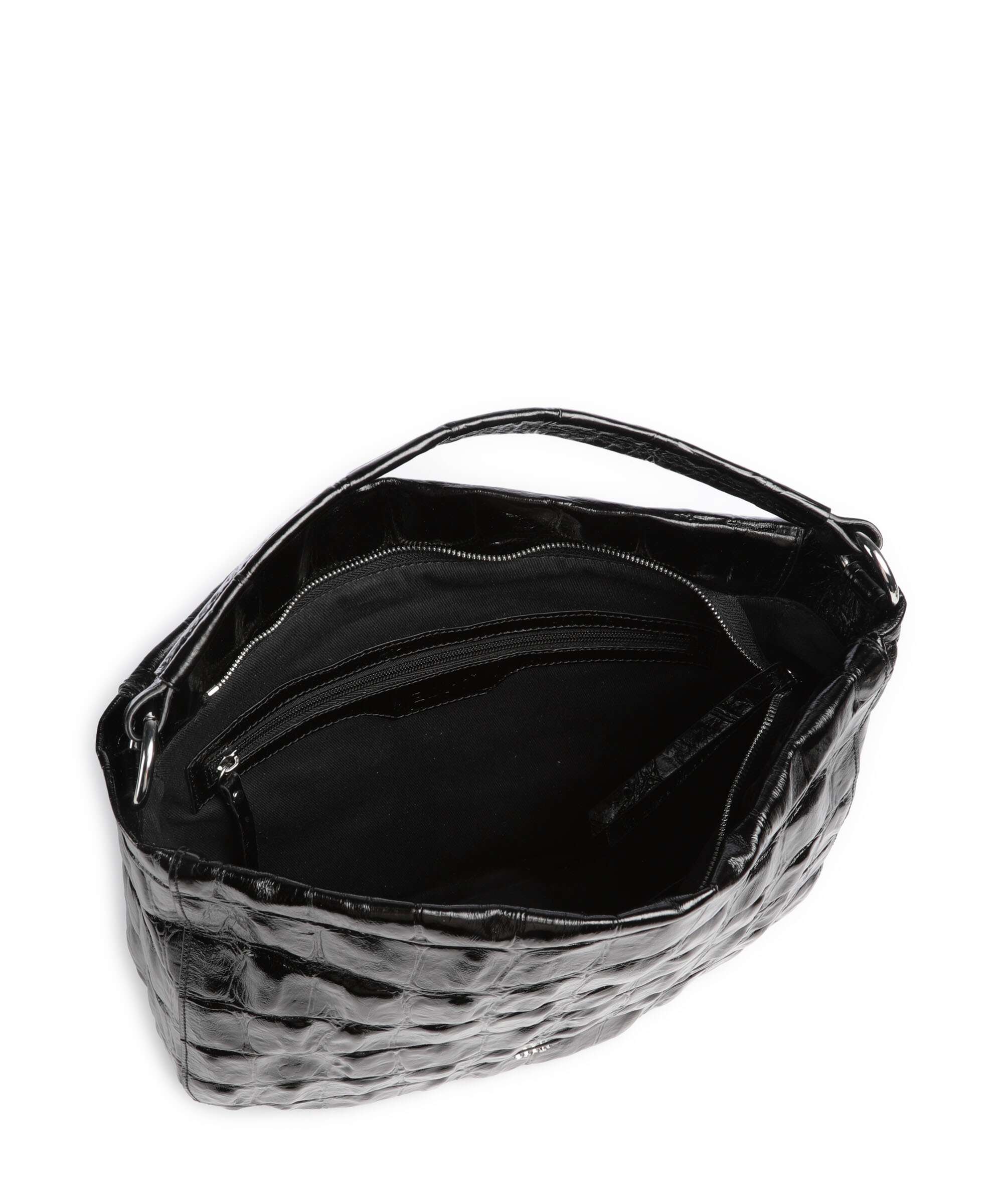 Abro Maxi Cocco Mia Torebka worek black/nickel - Image 6