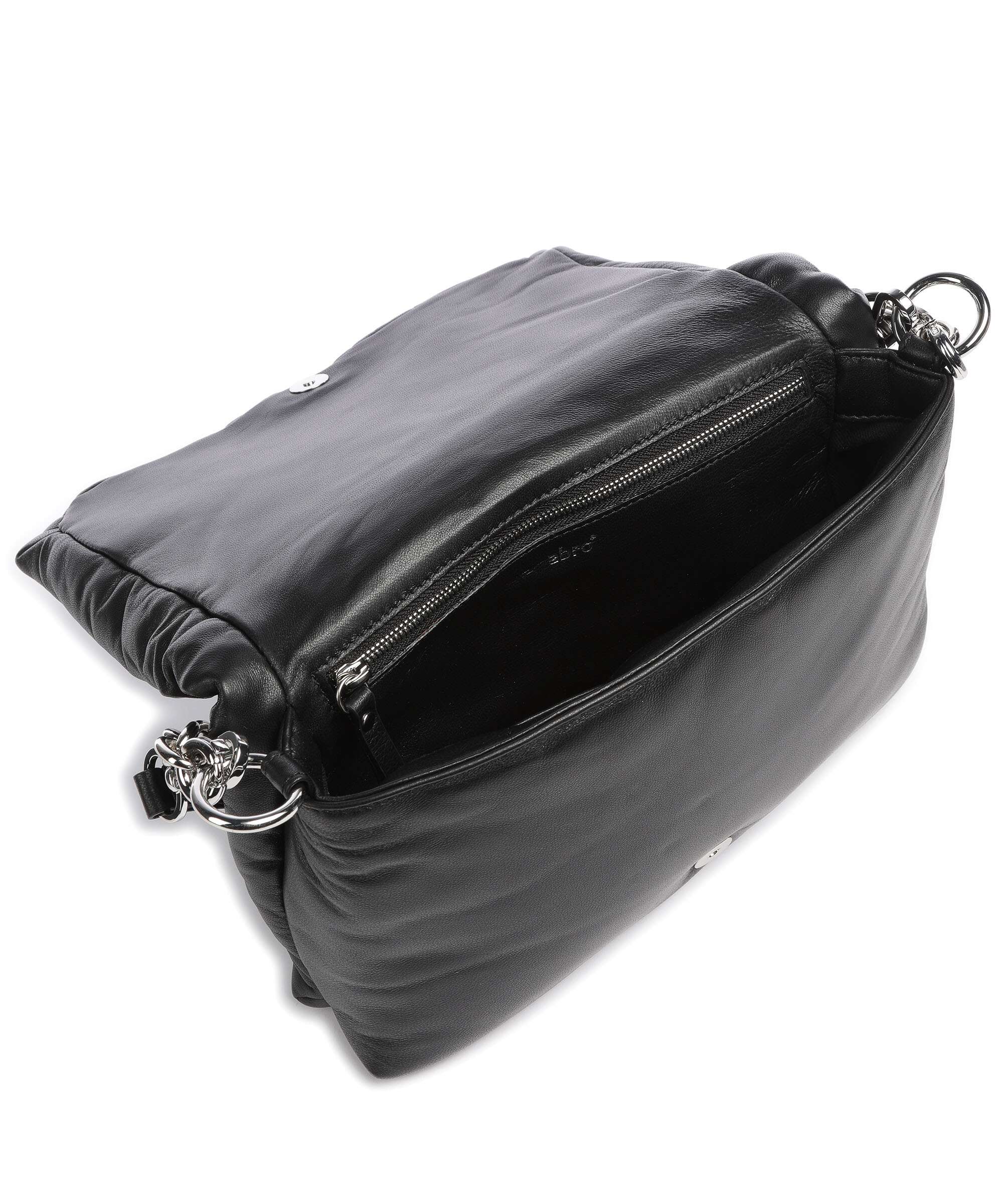 Abro Piuma Lucido Puffer Torba na ramię black/nickel - Image 6