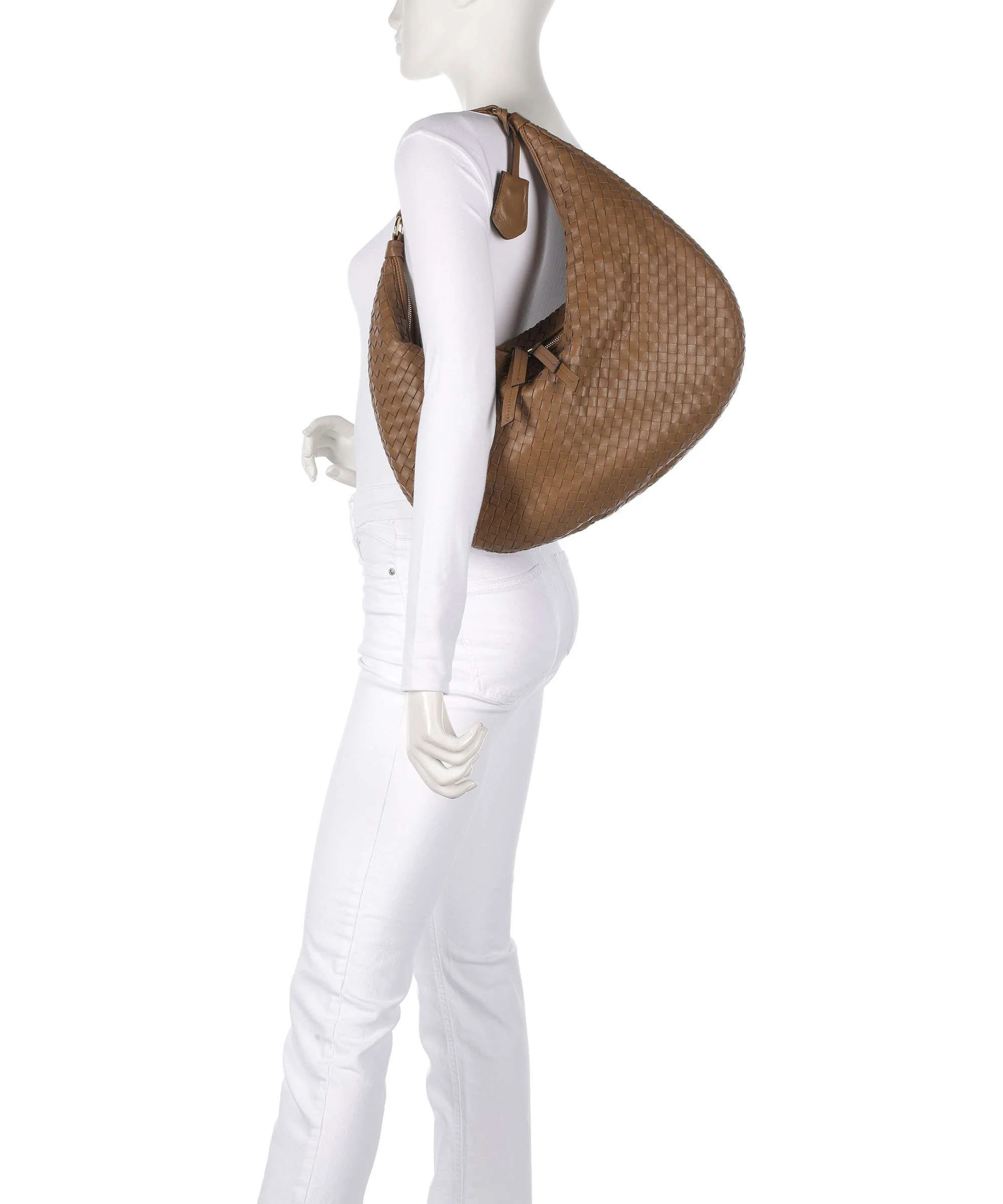 Abro Piuma Nana Torebka worek caramel/cognac - Image 3