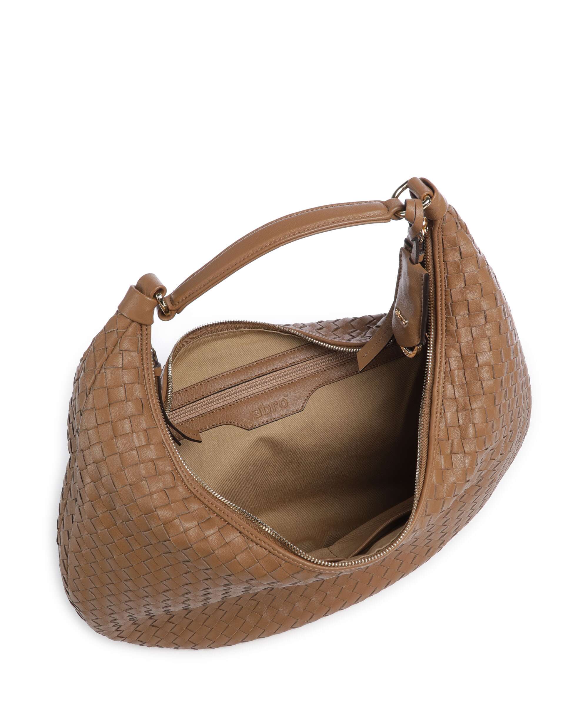 Abro Piuma Nana Torebka worek caramel/cognac - Image 6