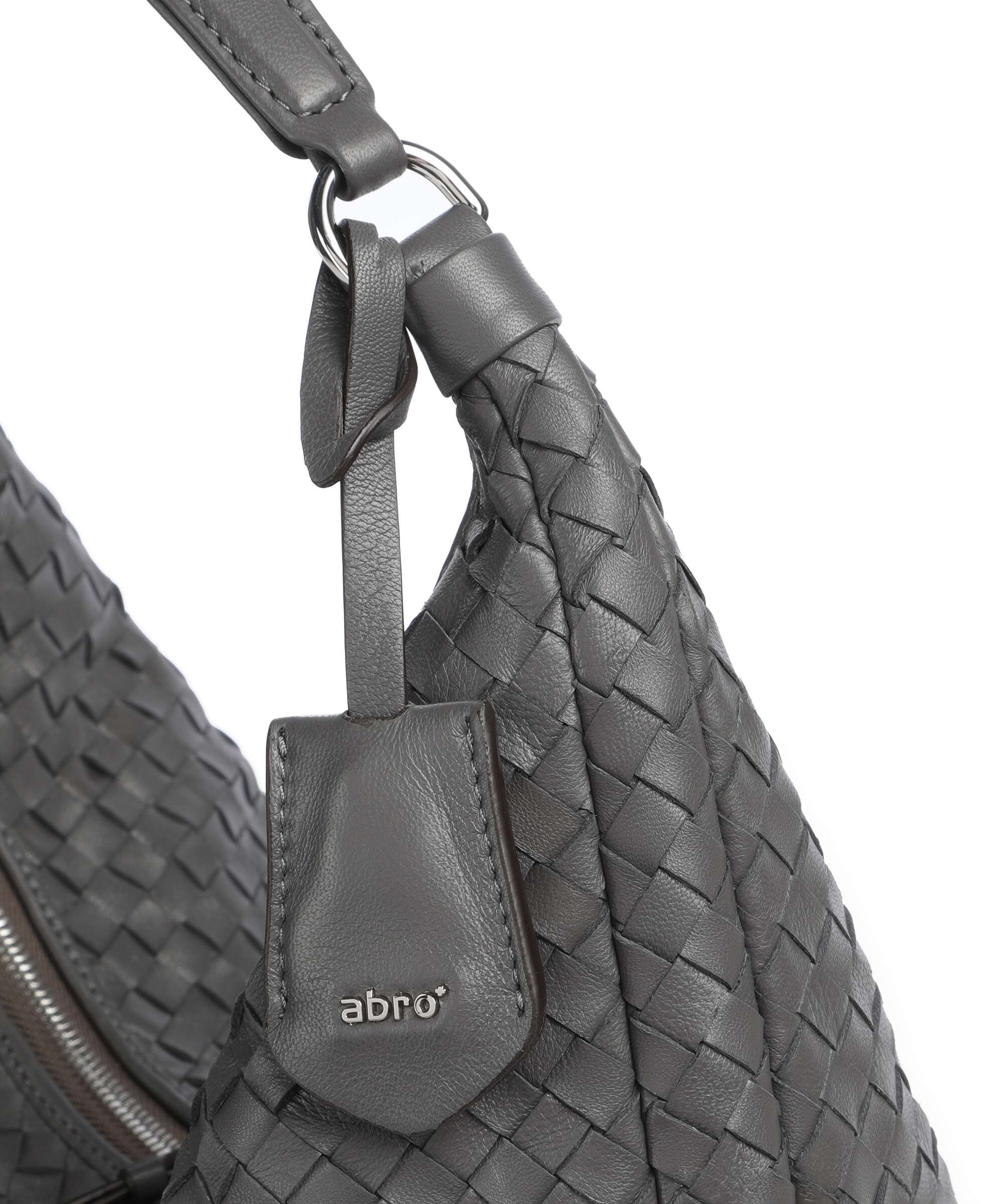 Abro Piuma Nana Torebka worek grey - Image 4
