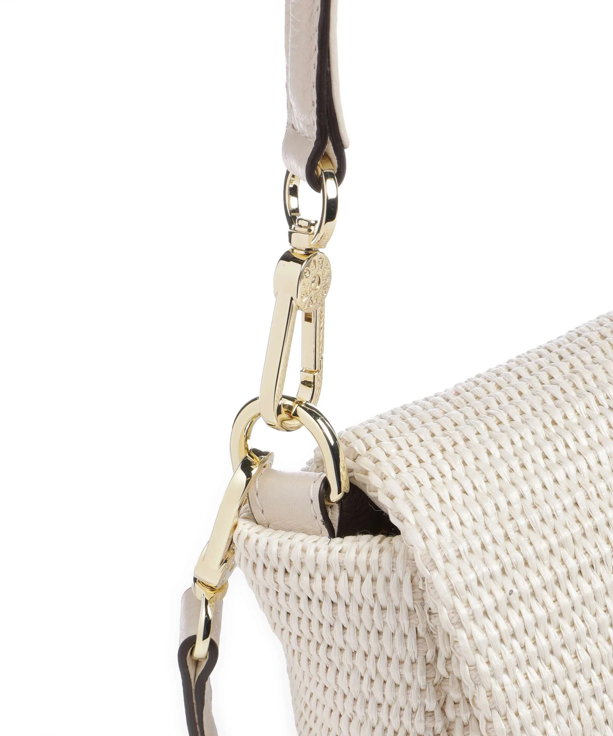 Abro Raffia Classica Temi Torba na ramię beige - Image 5