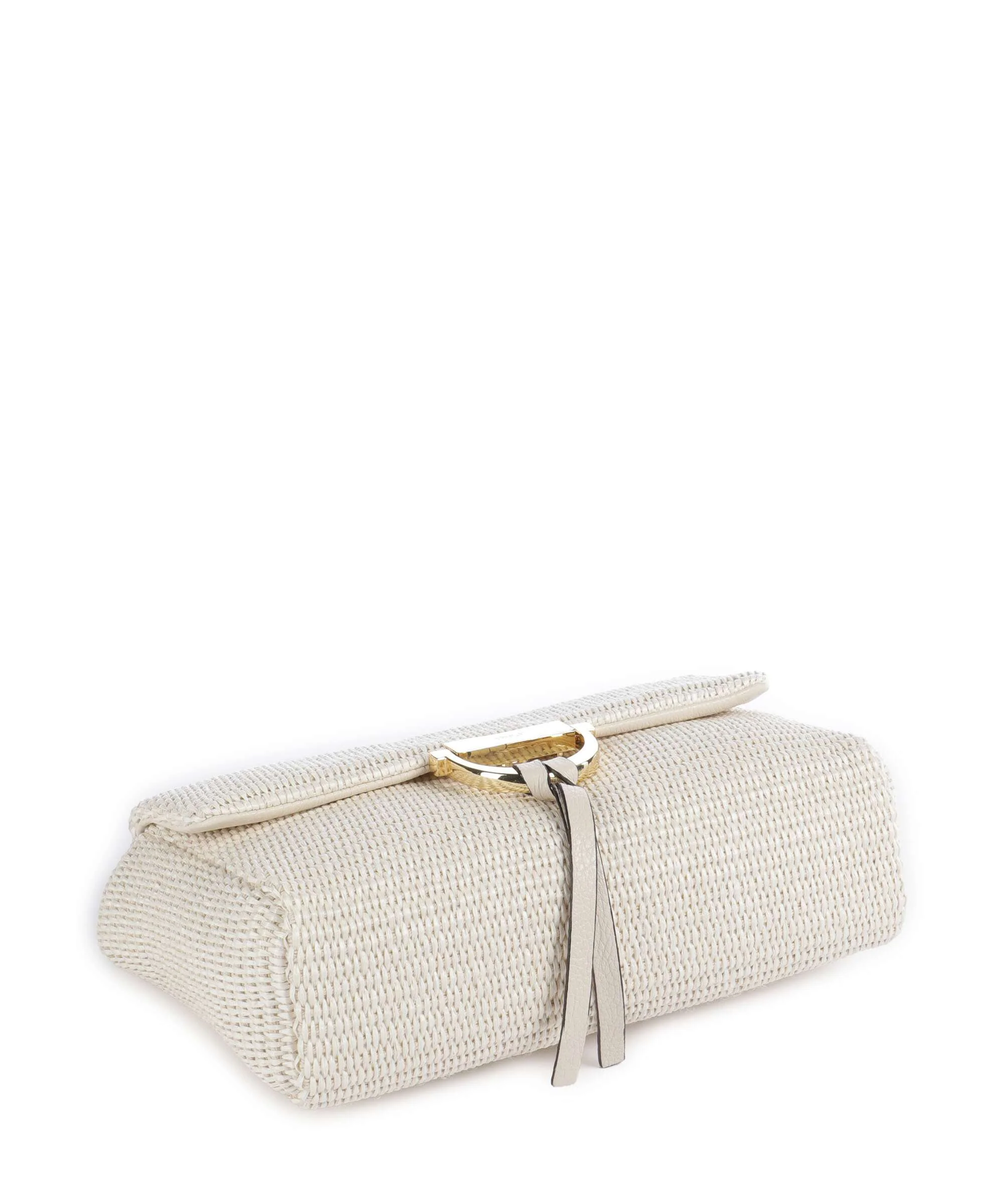 Abro Raffia Classica Temi Torba na ramię beige - Image 6