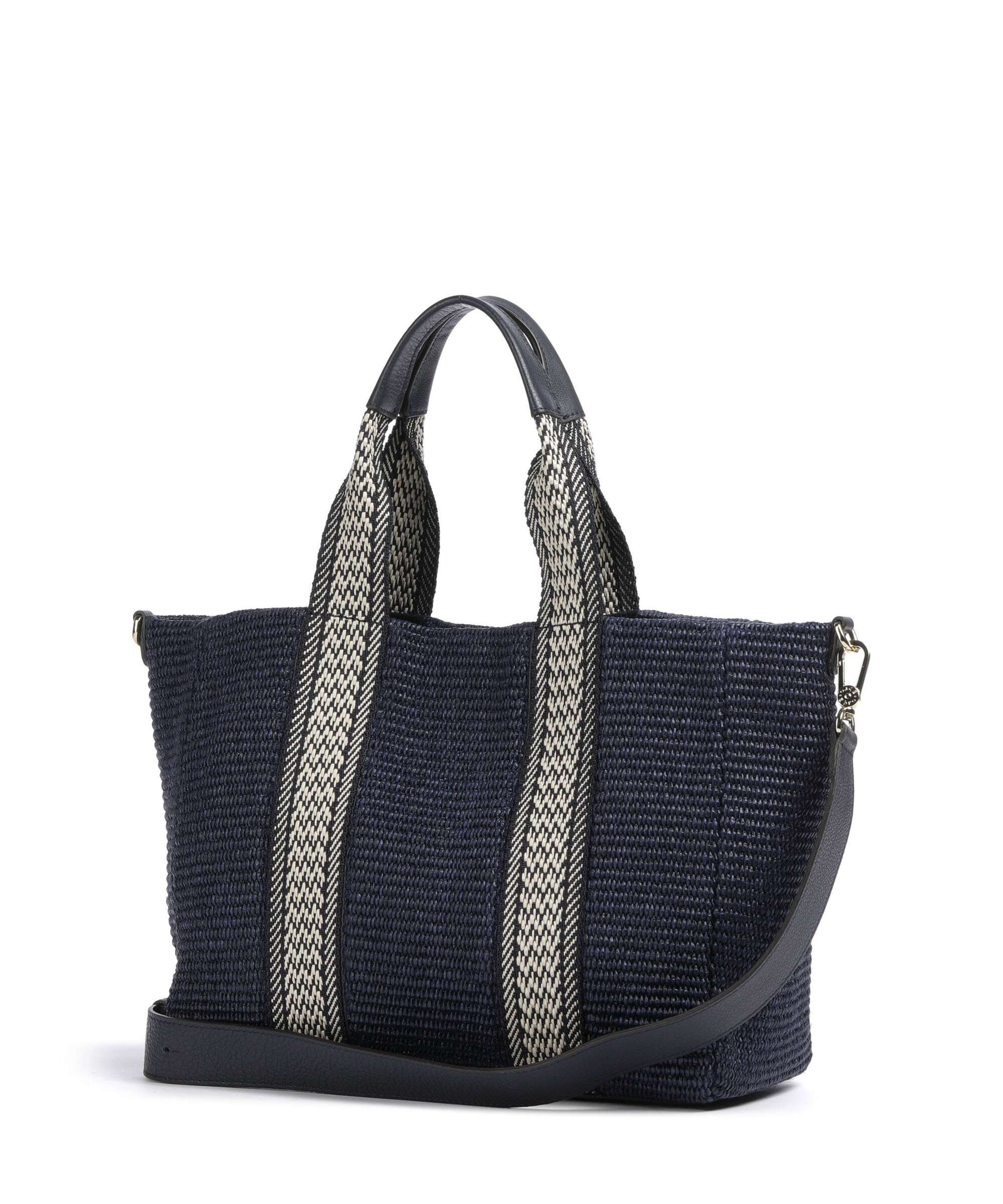 Abro Raffia Kaia Torba na zakupy navy - Image 2