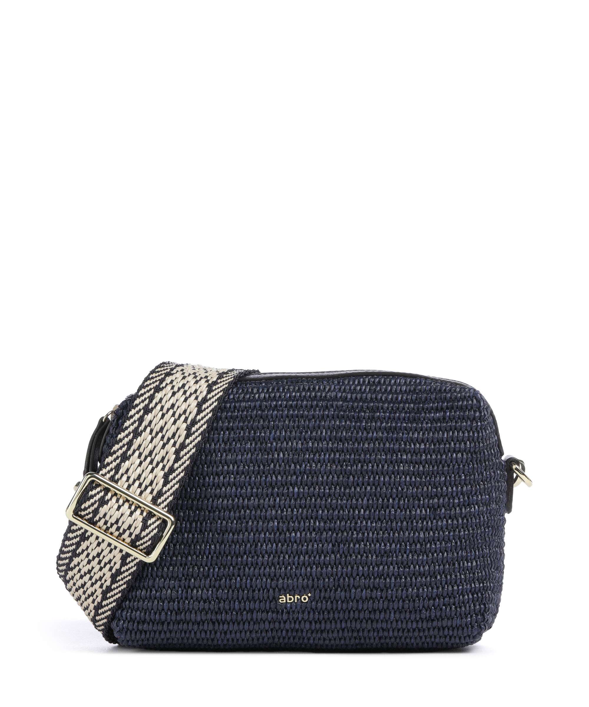 Abro Raffia Kaia Torba przez ramię navy