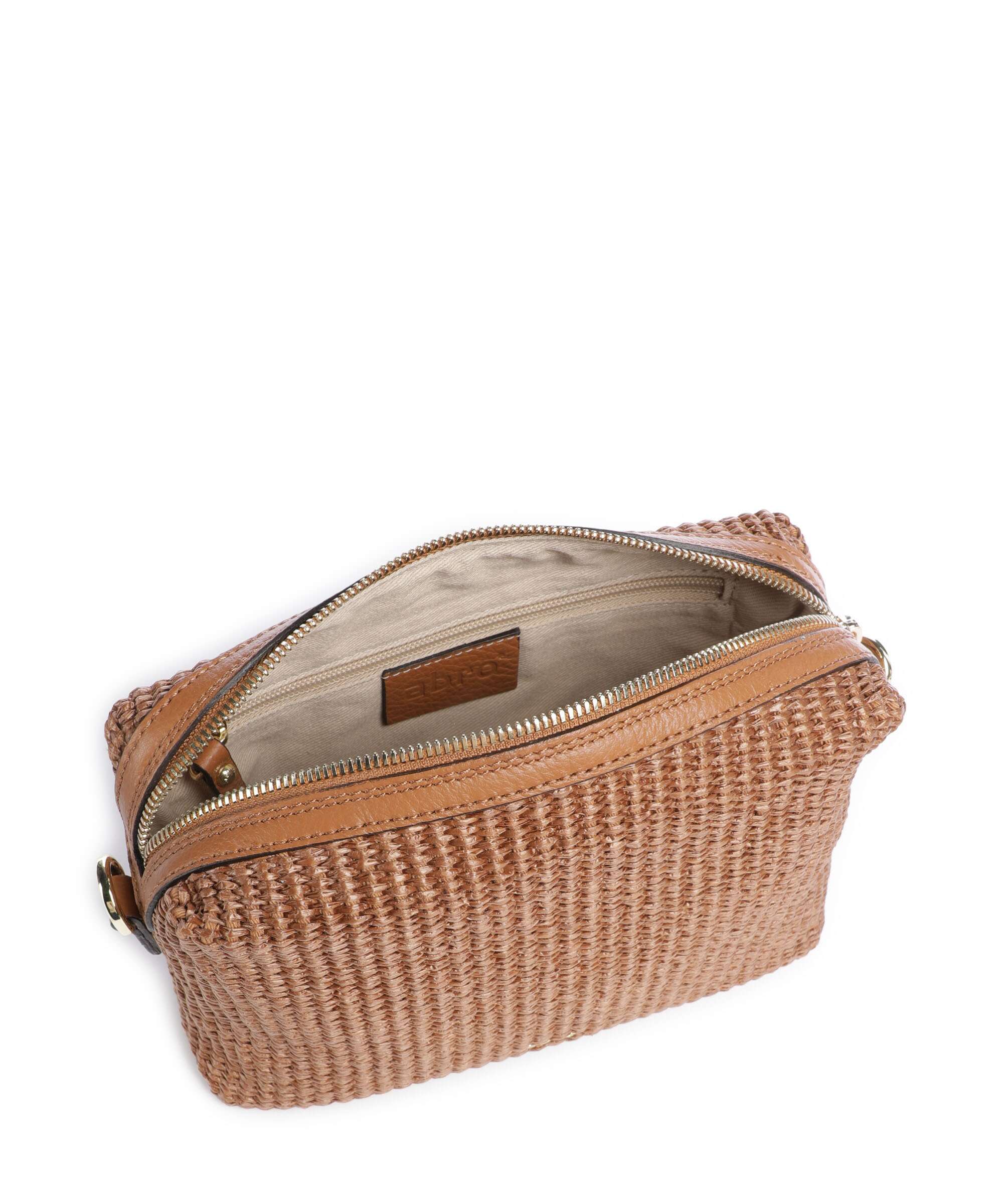 Abro Raffia Kaia Torba przez ramię caramel/cognac - Image 6