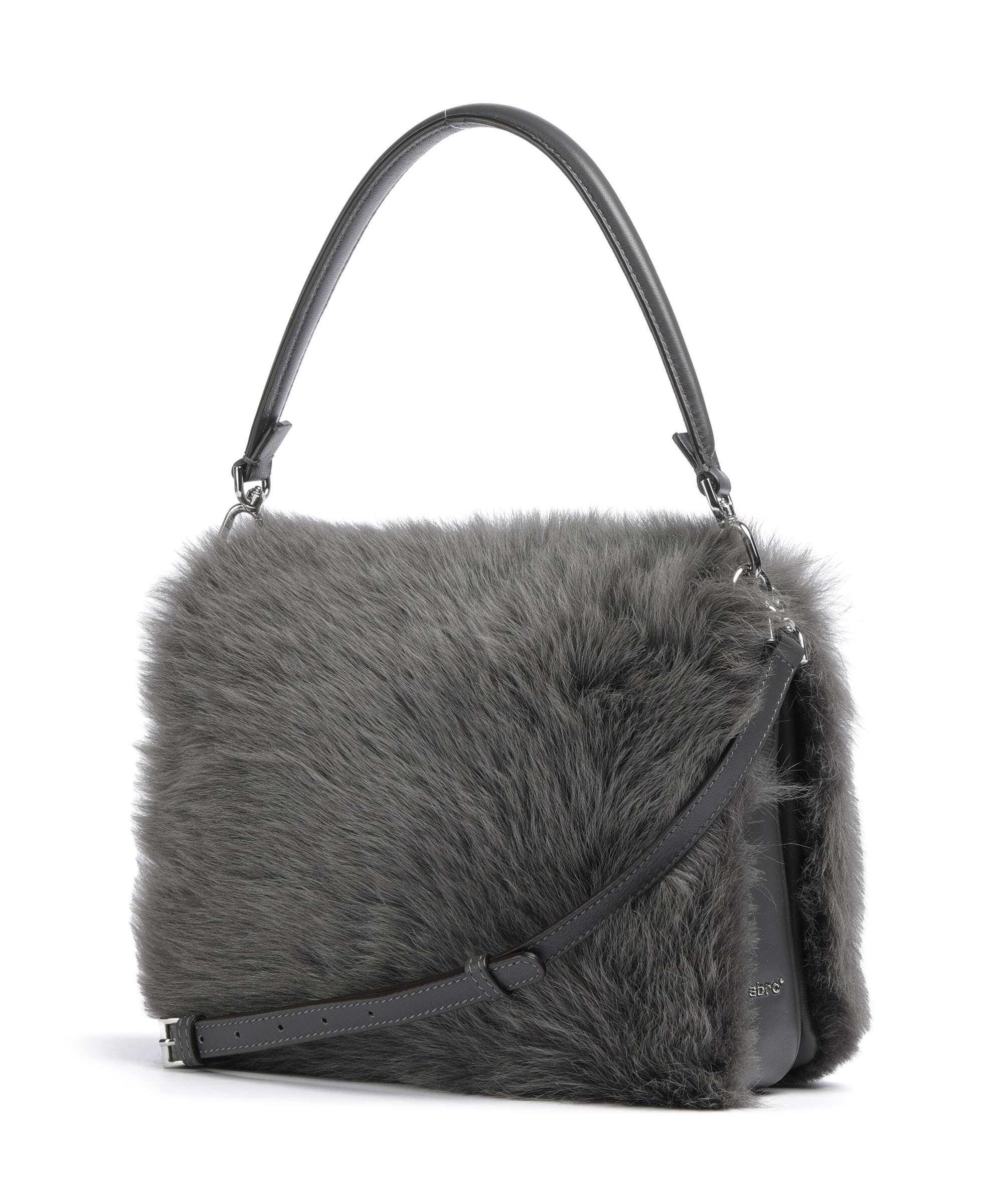 Abro Shearling Astor Torba na ramię grey - Image 2