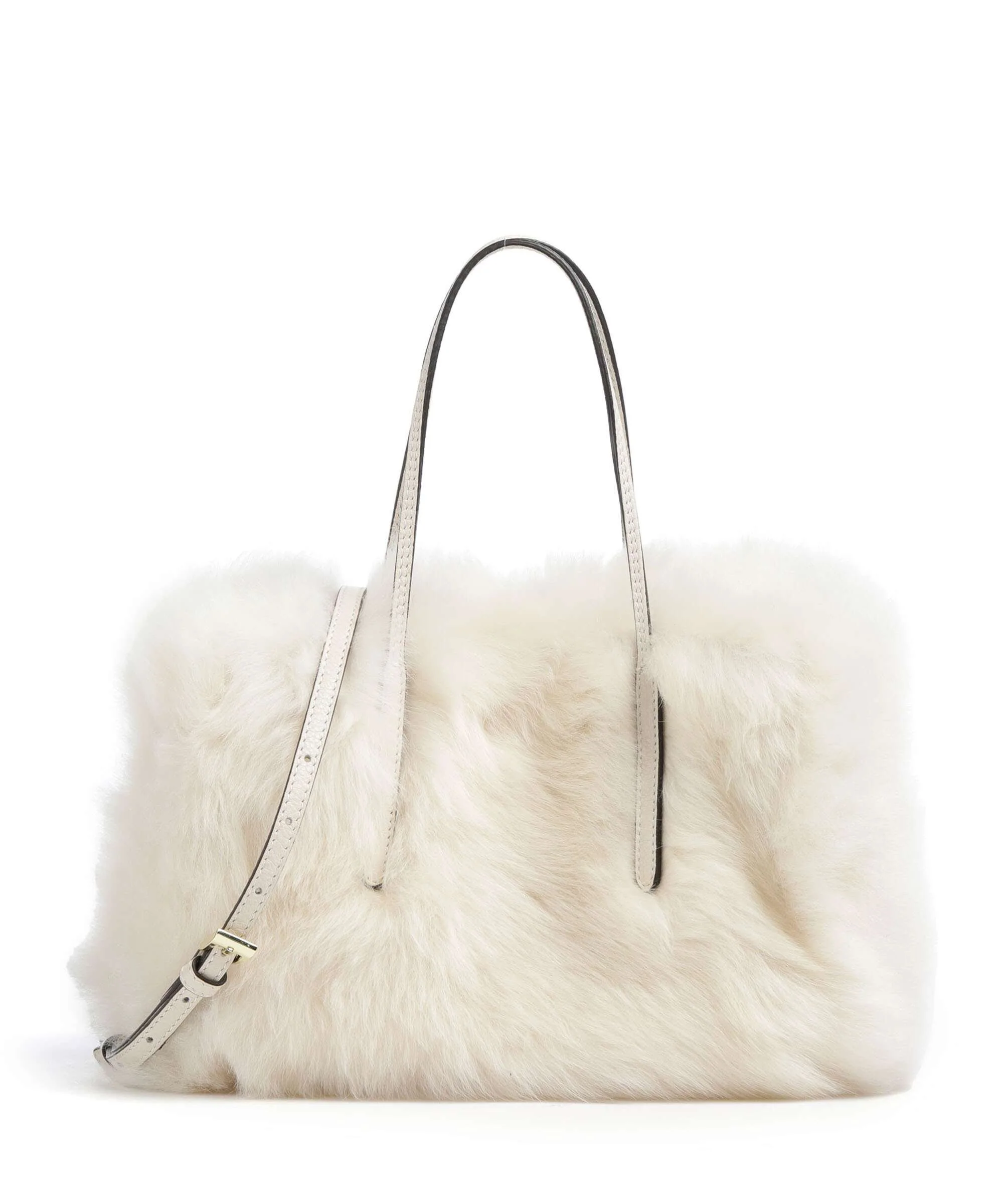 Abro Shearling Noelle Torebka beige