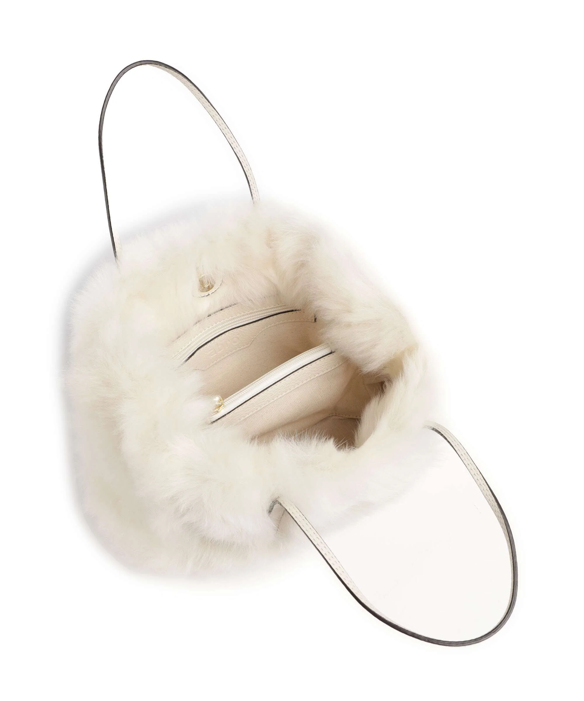 Abro Shearling Noelle Torebka beige - Image 6