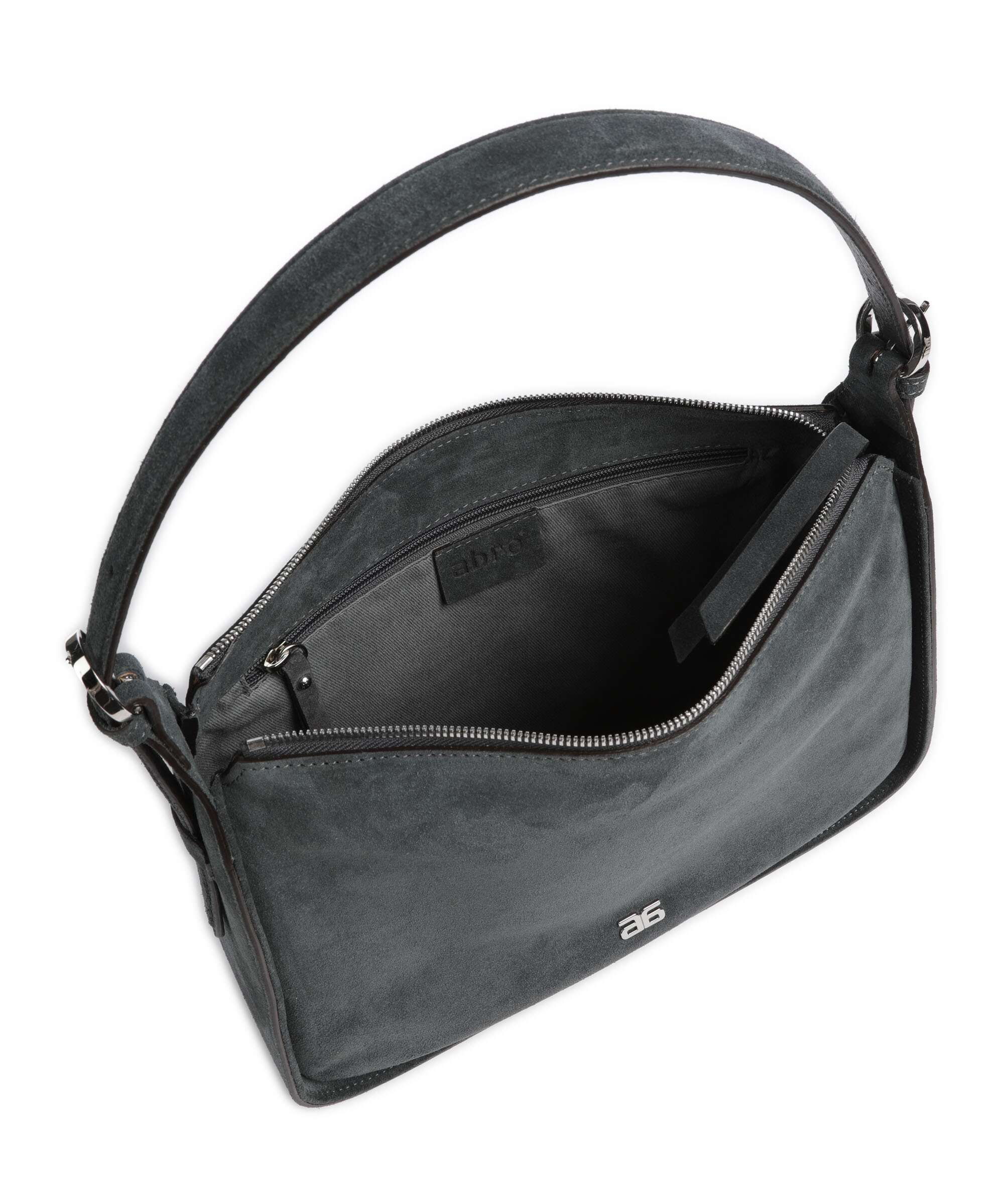 Abro Suede Best Friend Torebka worek grey - Image 6