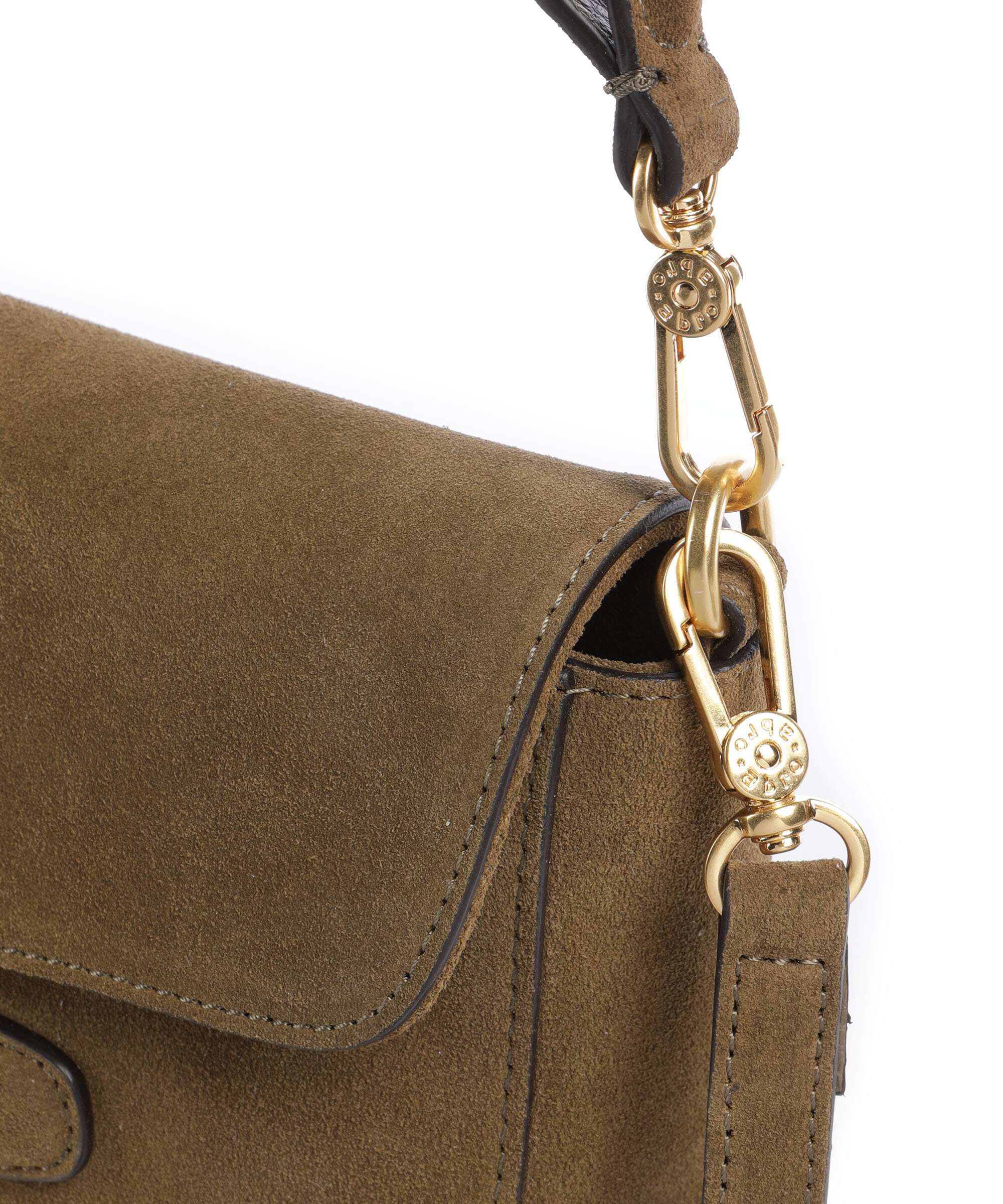 Abro Suede Camilla Torba na ramię military - Image 5