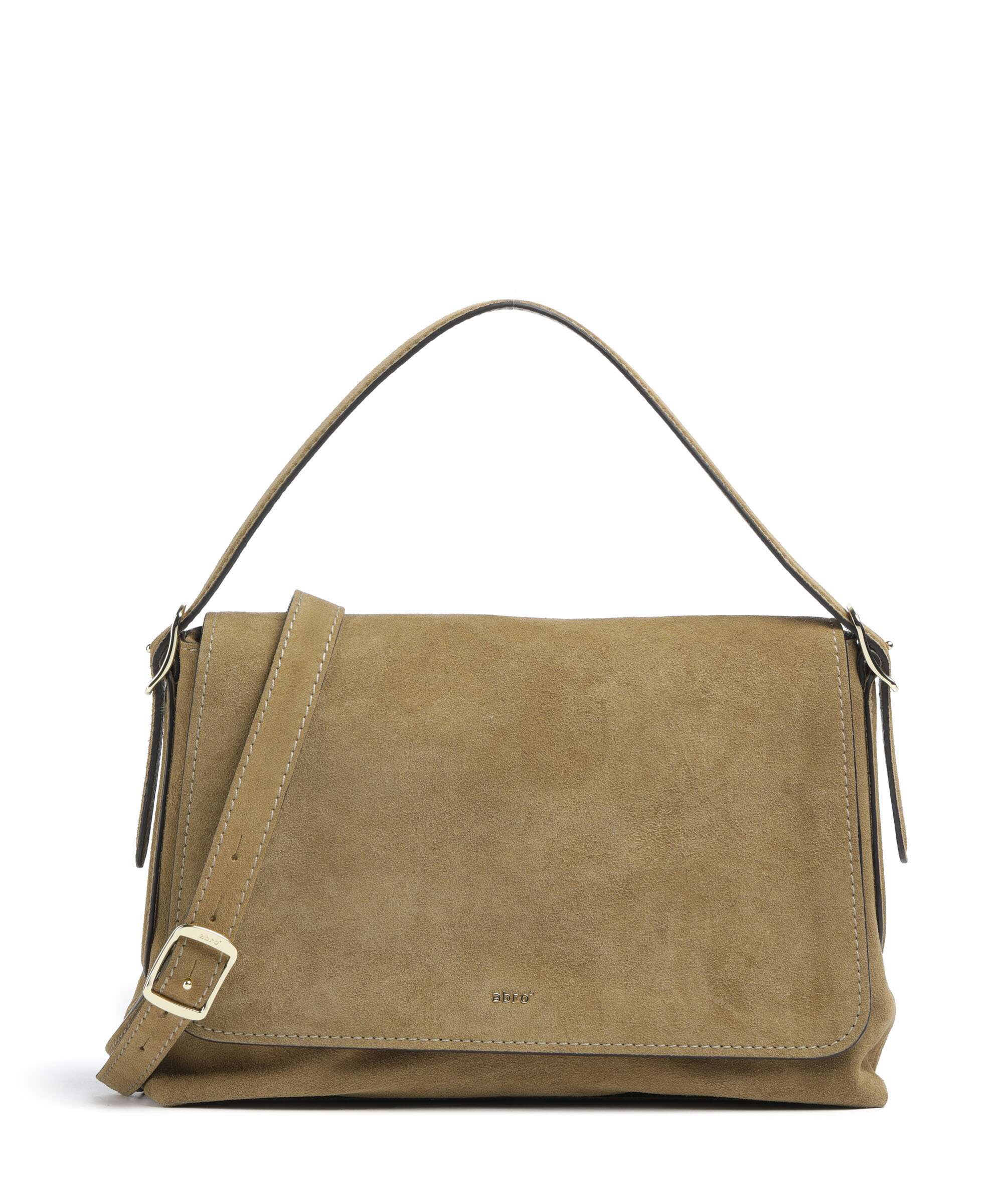 Abro Suede Carina Torba na ramię mud