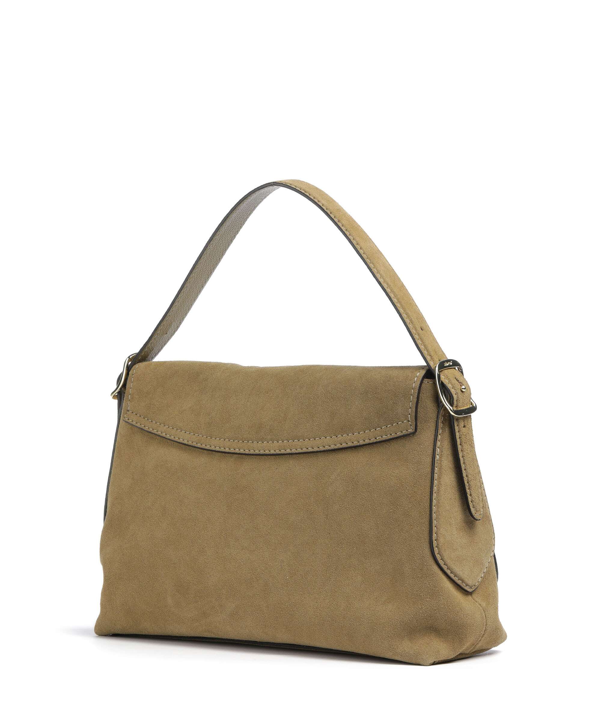 Abro Suede Carina Torba na ramię mud - Image 2