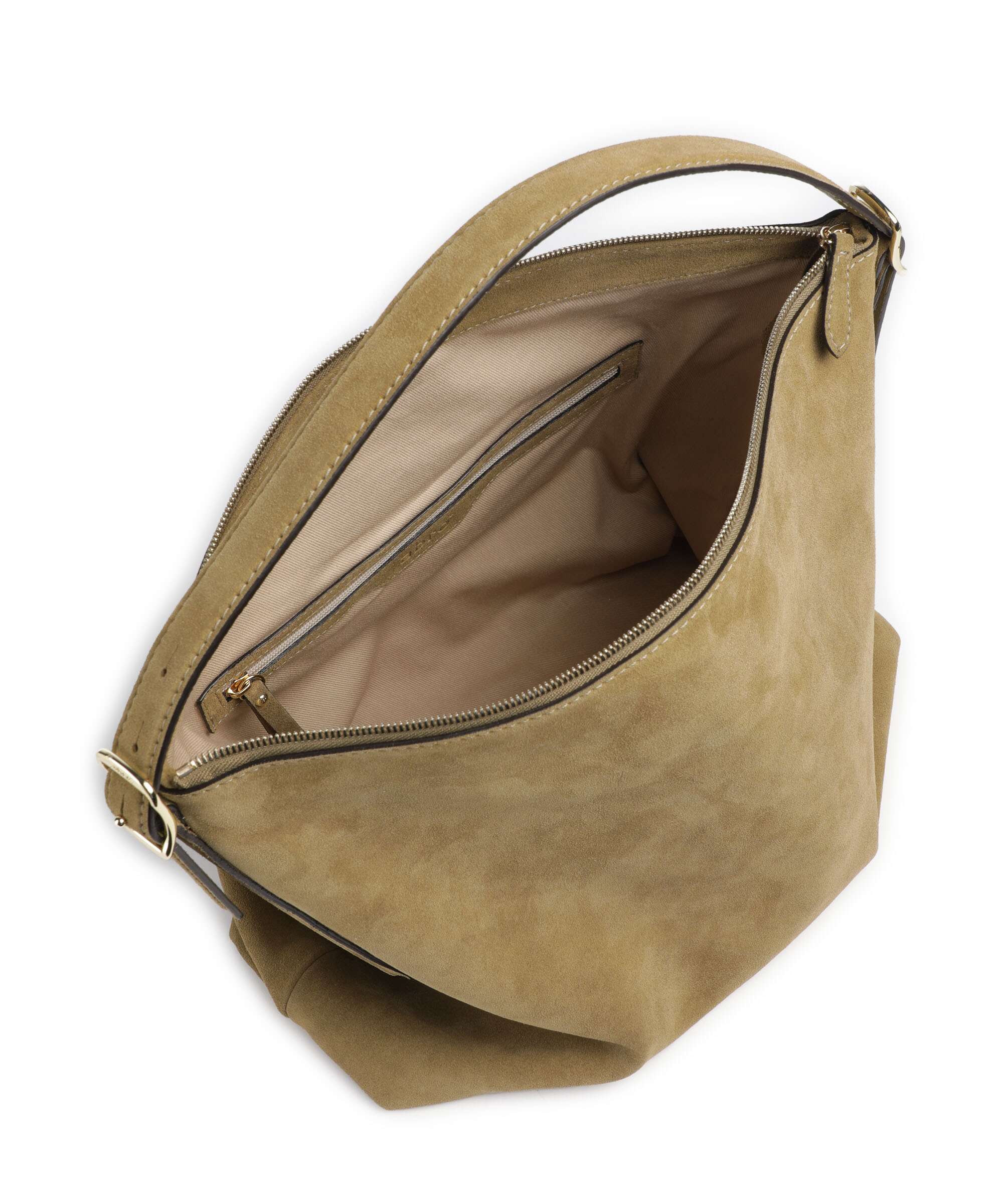 Abro Suede Carina Torebka worek mud - Image 6