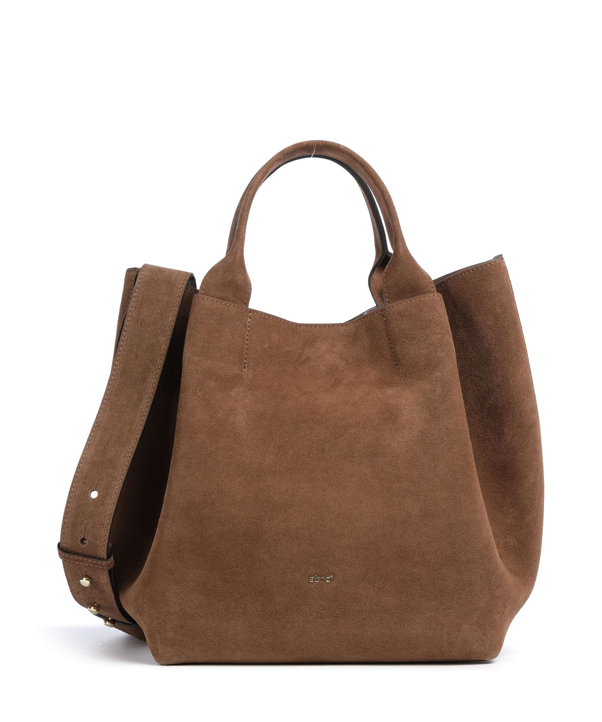 Abro Suede Essential Medium Torebka wood