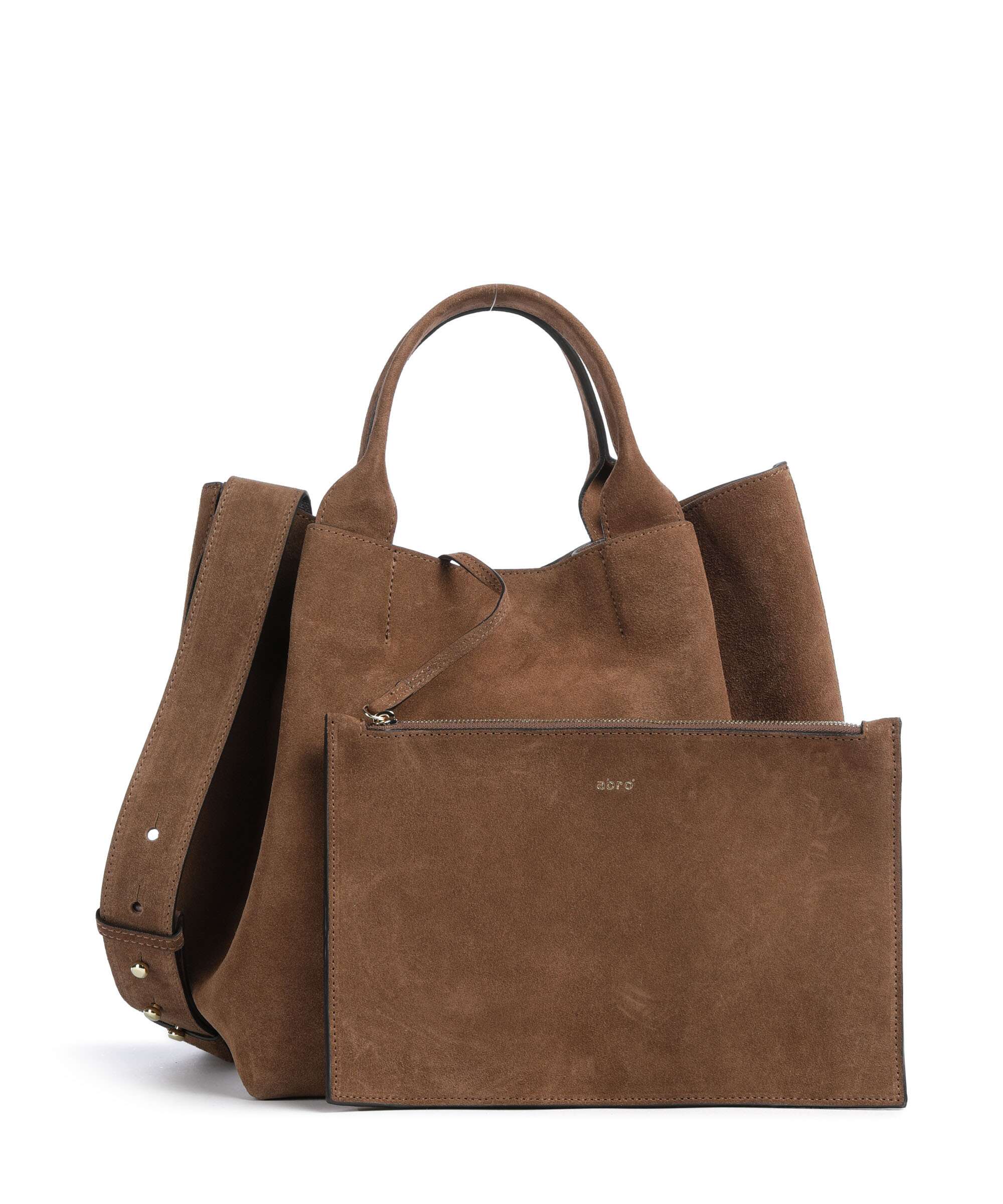 Abro Suede Essential Medium Torebka wood - Image 4