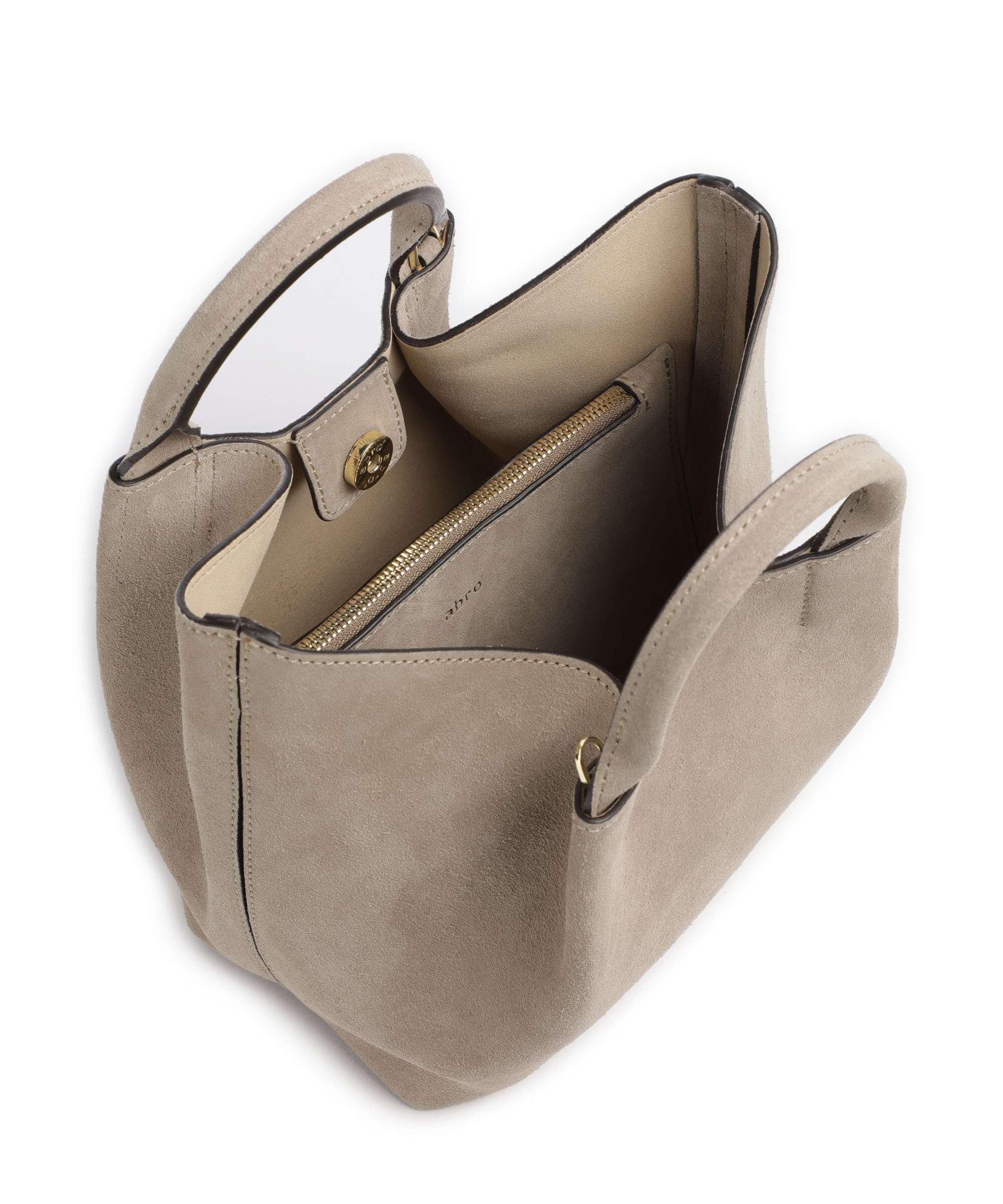 Abro Suede Essential Small Torebka siena - Image 6
