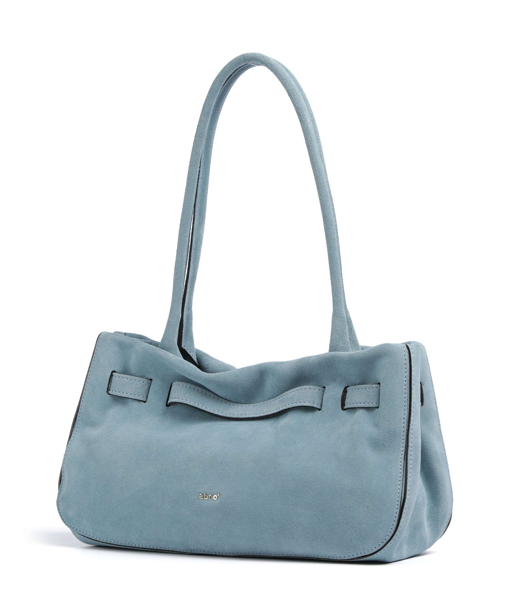 Abro Suede Jill Torba na ramię sapphire - Image 2