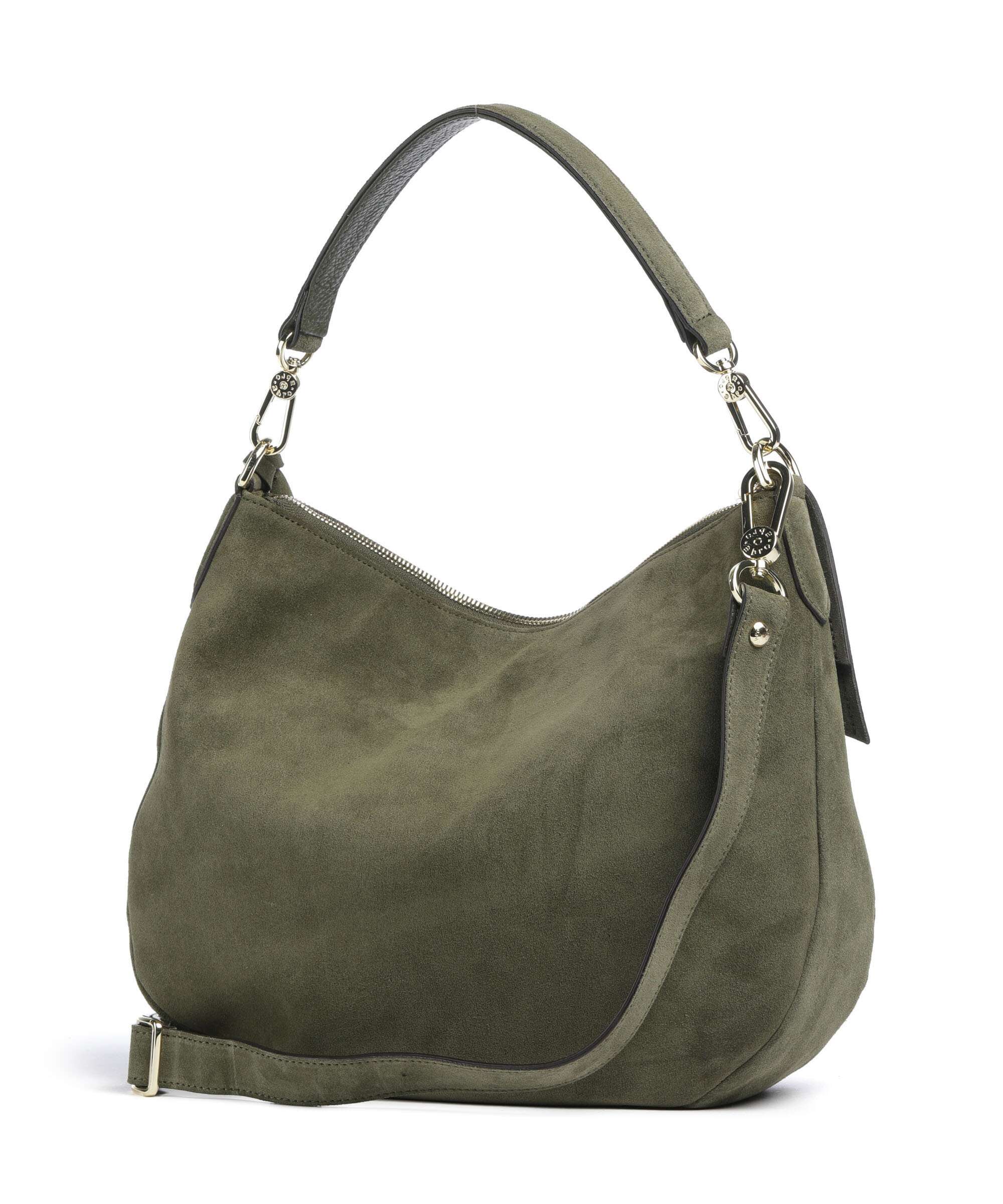 Abro Suede Juna Small Torebka worek oliv - Image 2