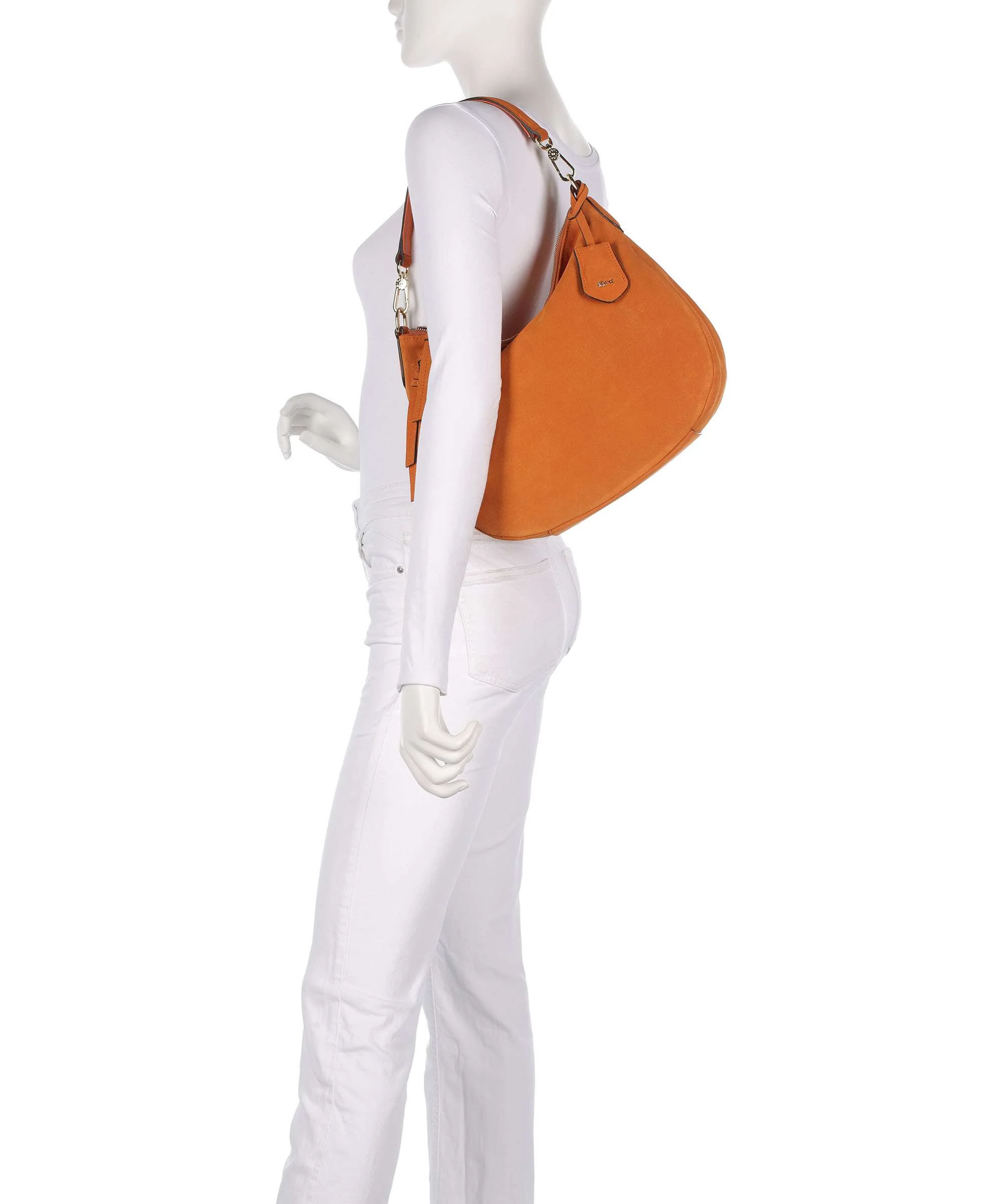 Abro Suede Juna Small Torebka worek orange - Image 3