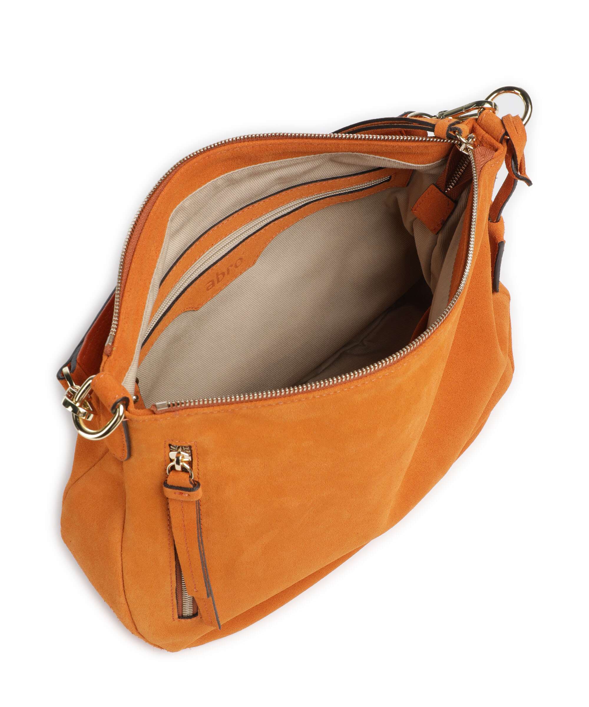 Abro Suede Juna Small Torebka worek orange - Image 6