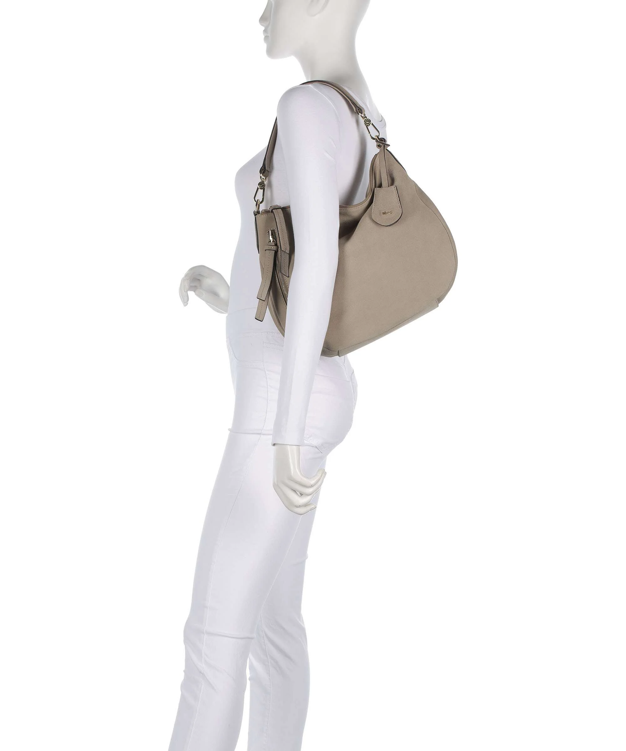 Abro Suede Juna Small Torebka worek siena - Image 3