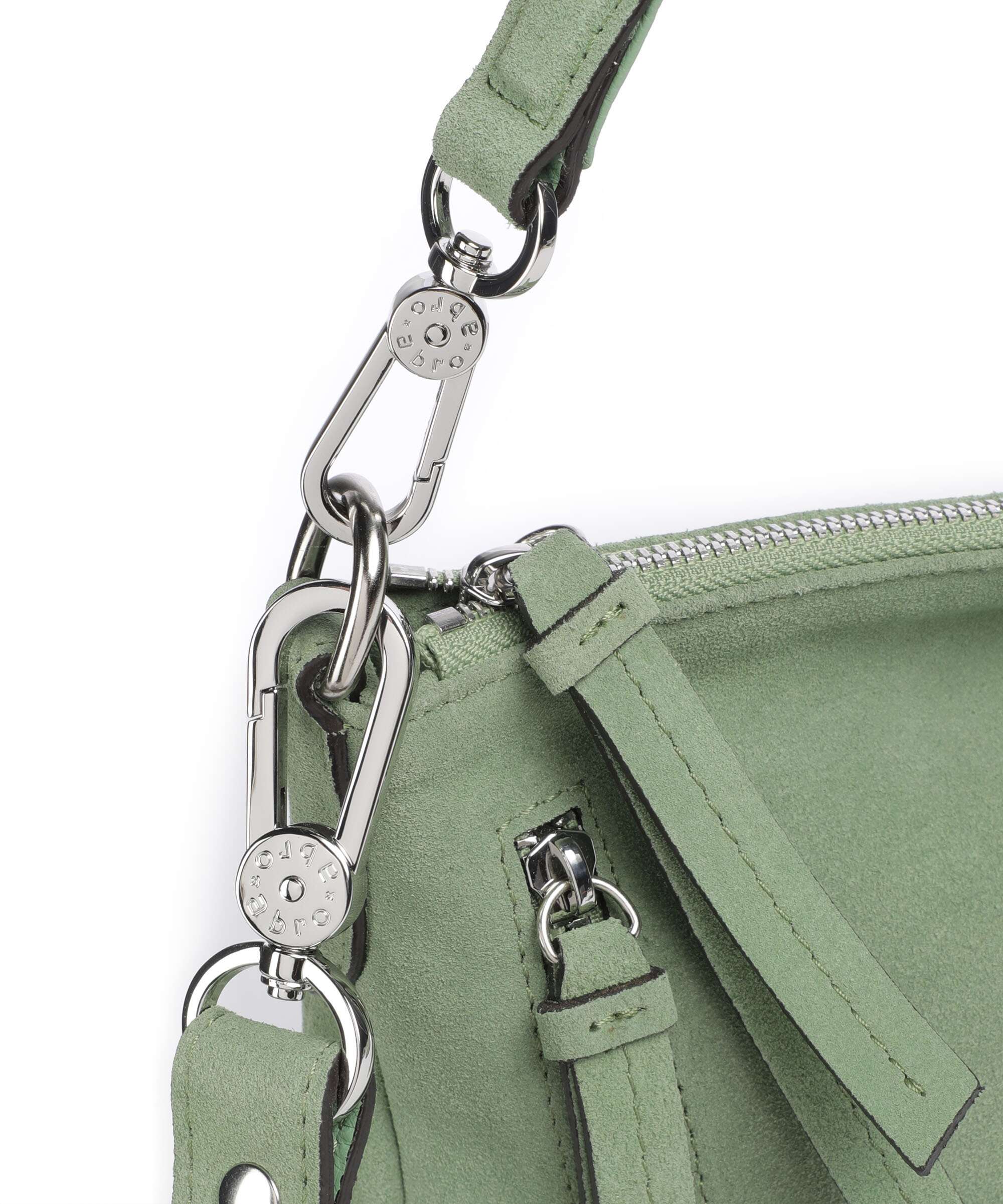 Abro Suede Juna Torebka worek green - Image 4