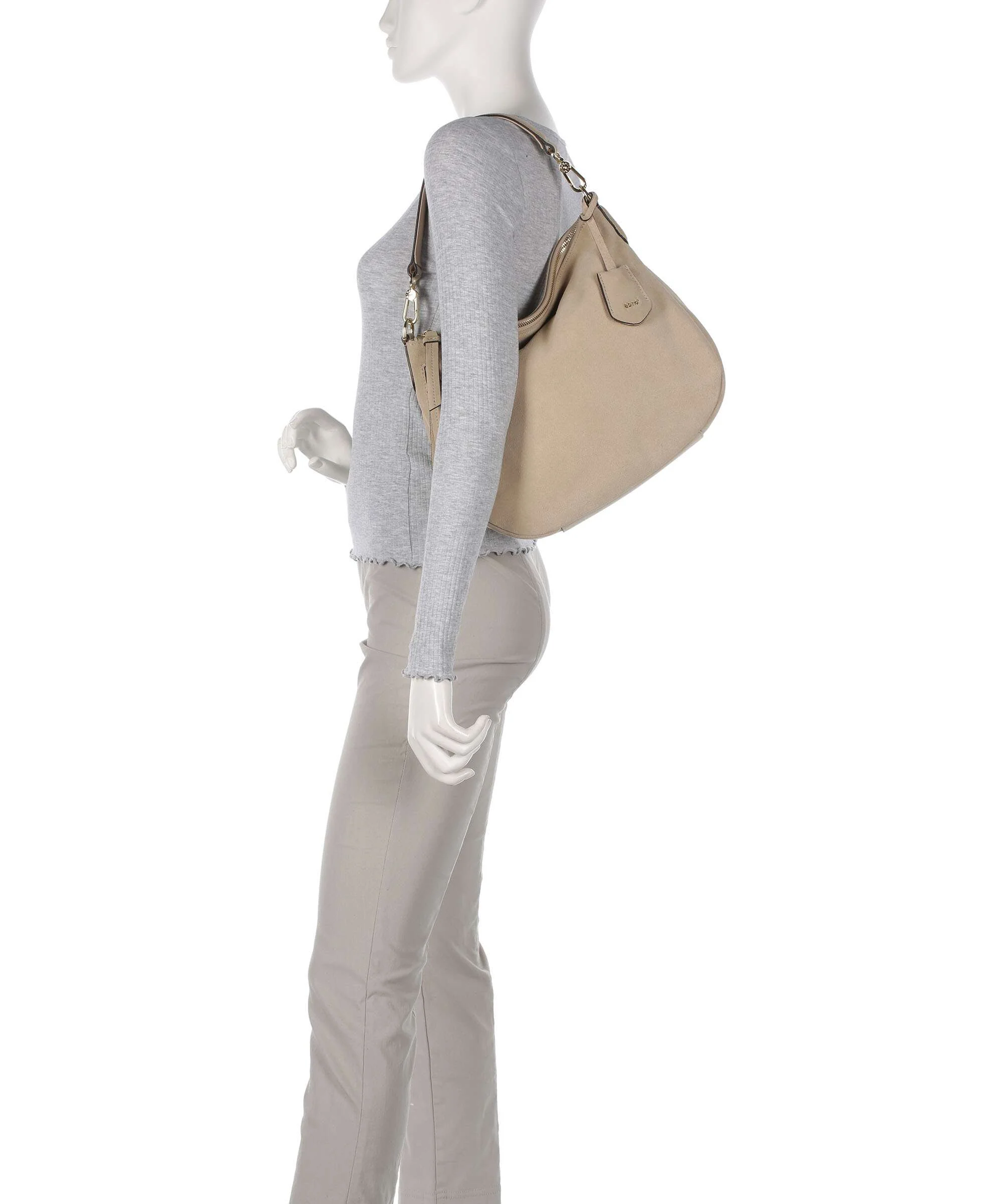 Abro Suede Juna Torebka worek natural - Image 3