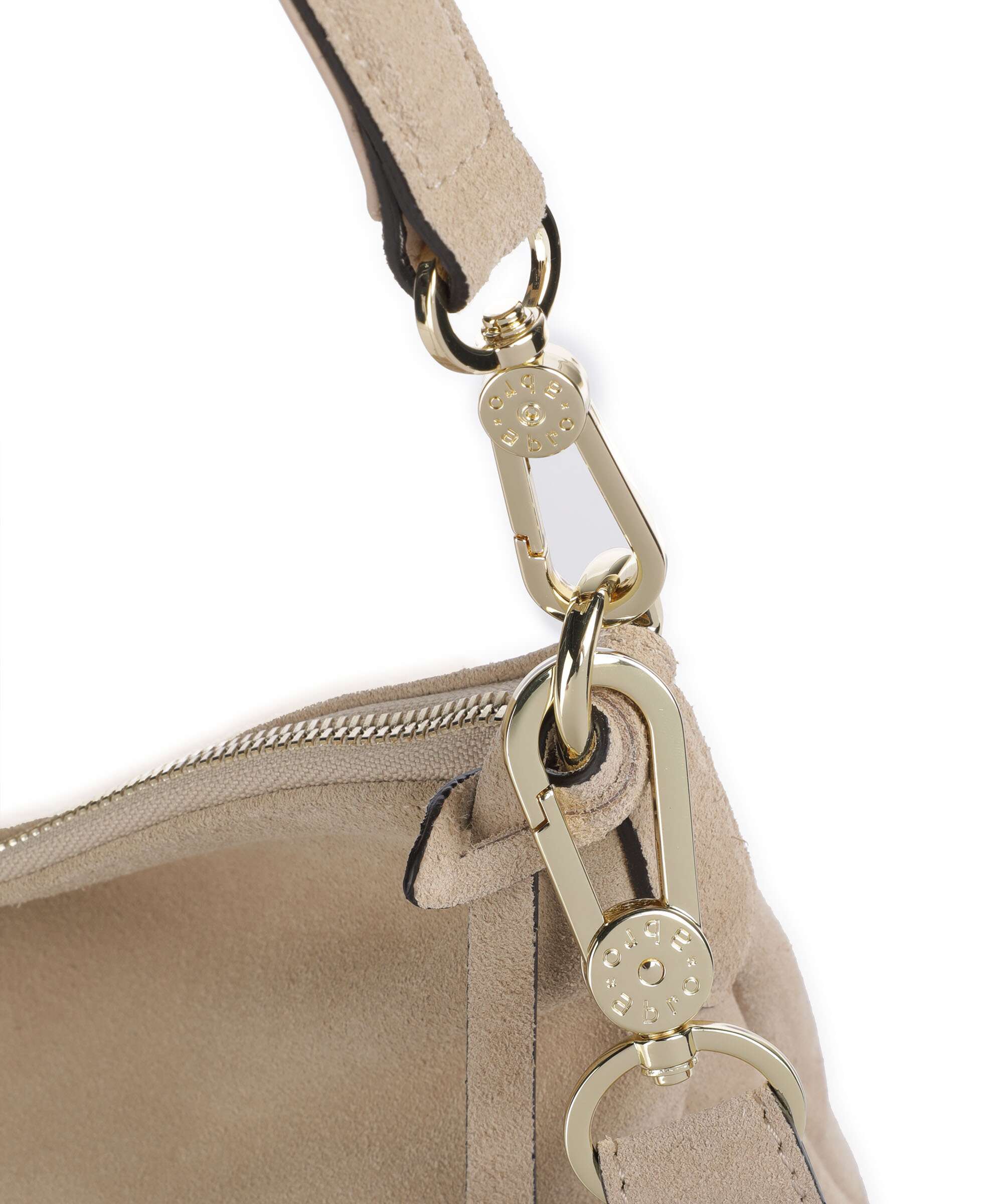 Abro Suede Juna Torebka worek natural - Image 4
