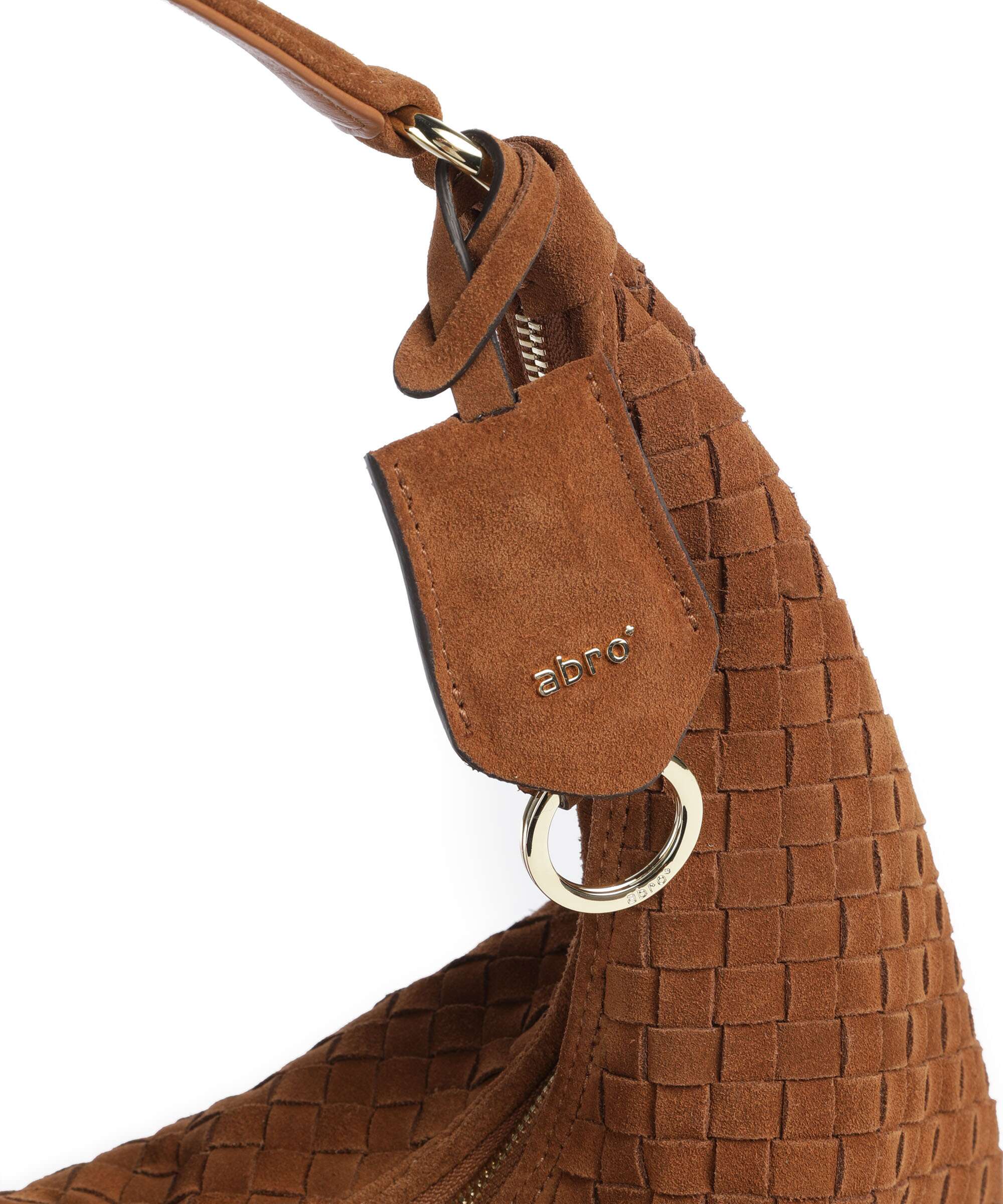 Abro Suede Nana Small Torebka worek cuoio - Image 4