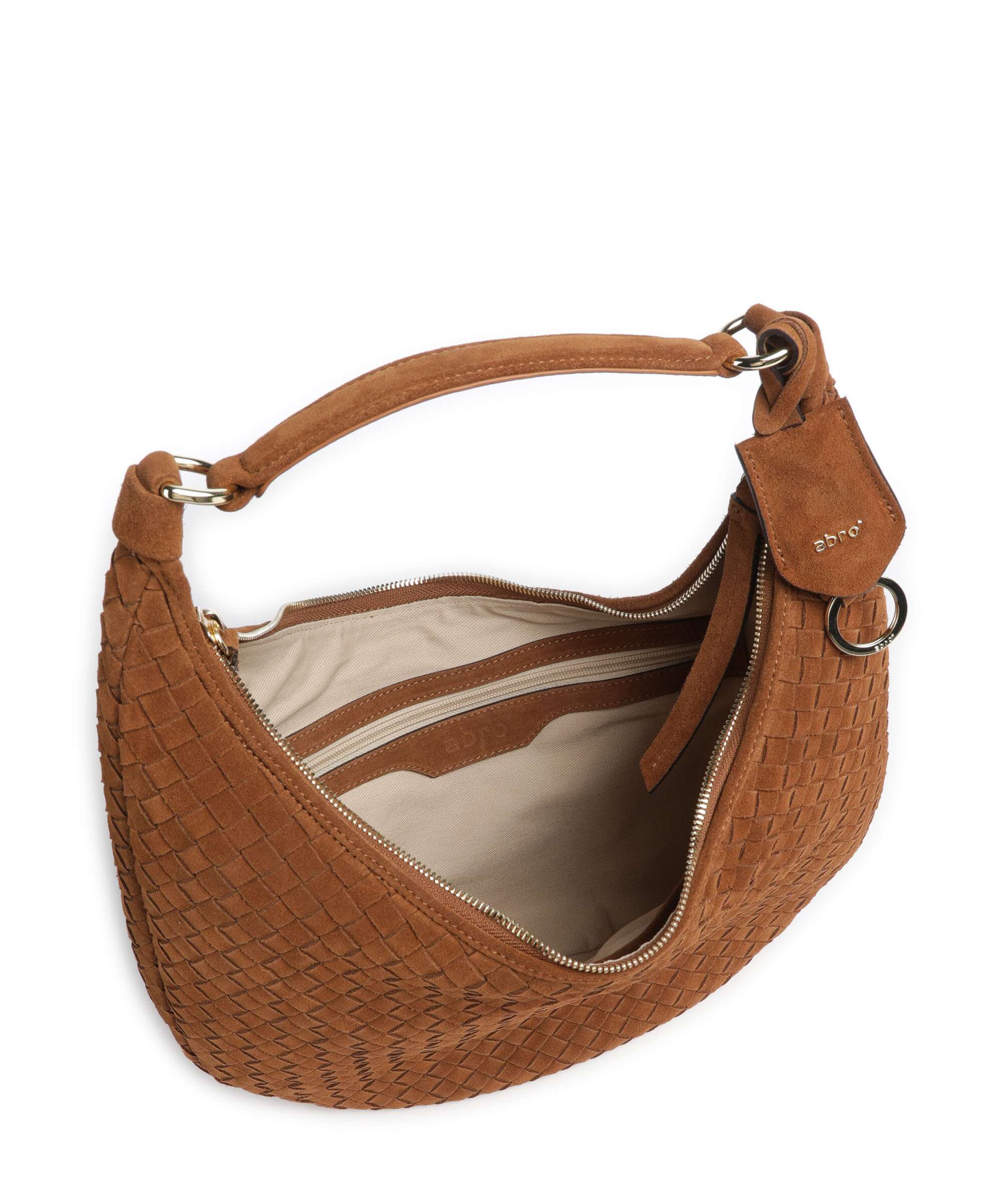 Abro Suede Nana Small Torebka worek cuoio - Image 6