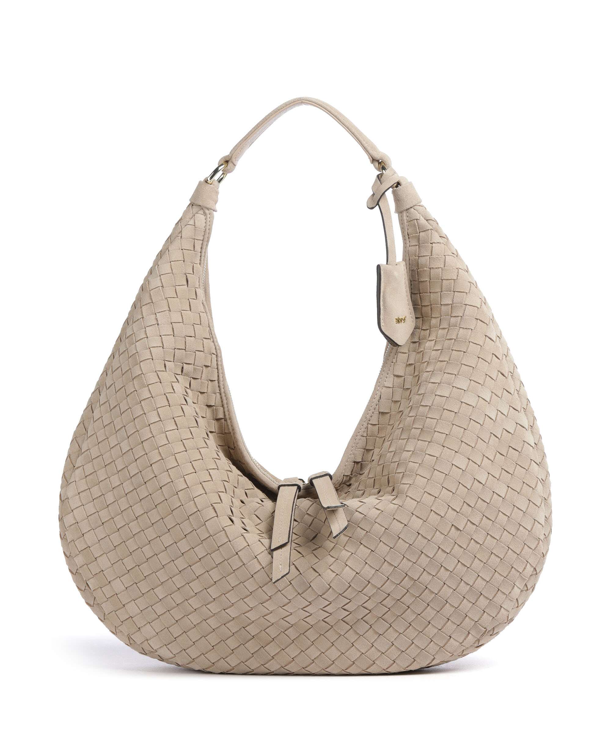 Abro Suede Nana Torebka worek natural