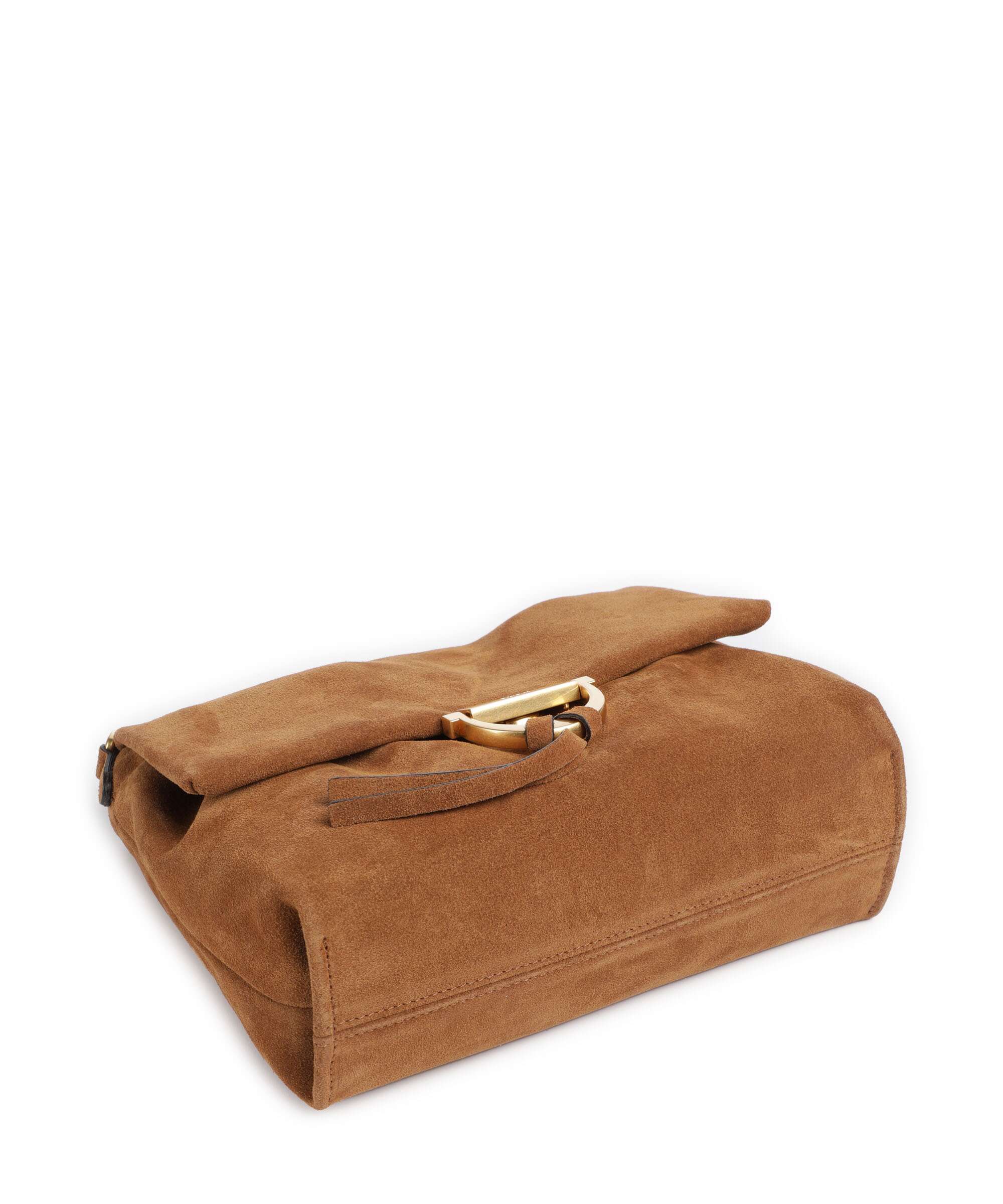 Abro Suede Temi Medium Torba na ramię cuoio - Image 6