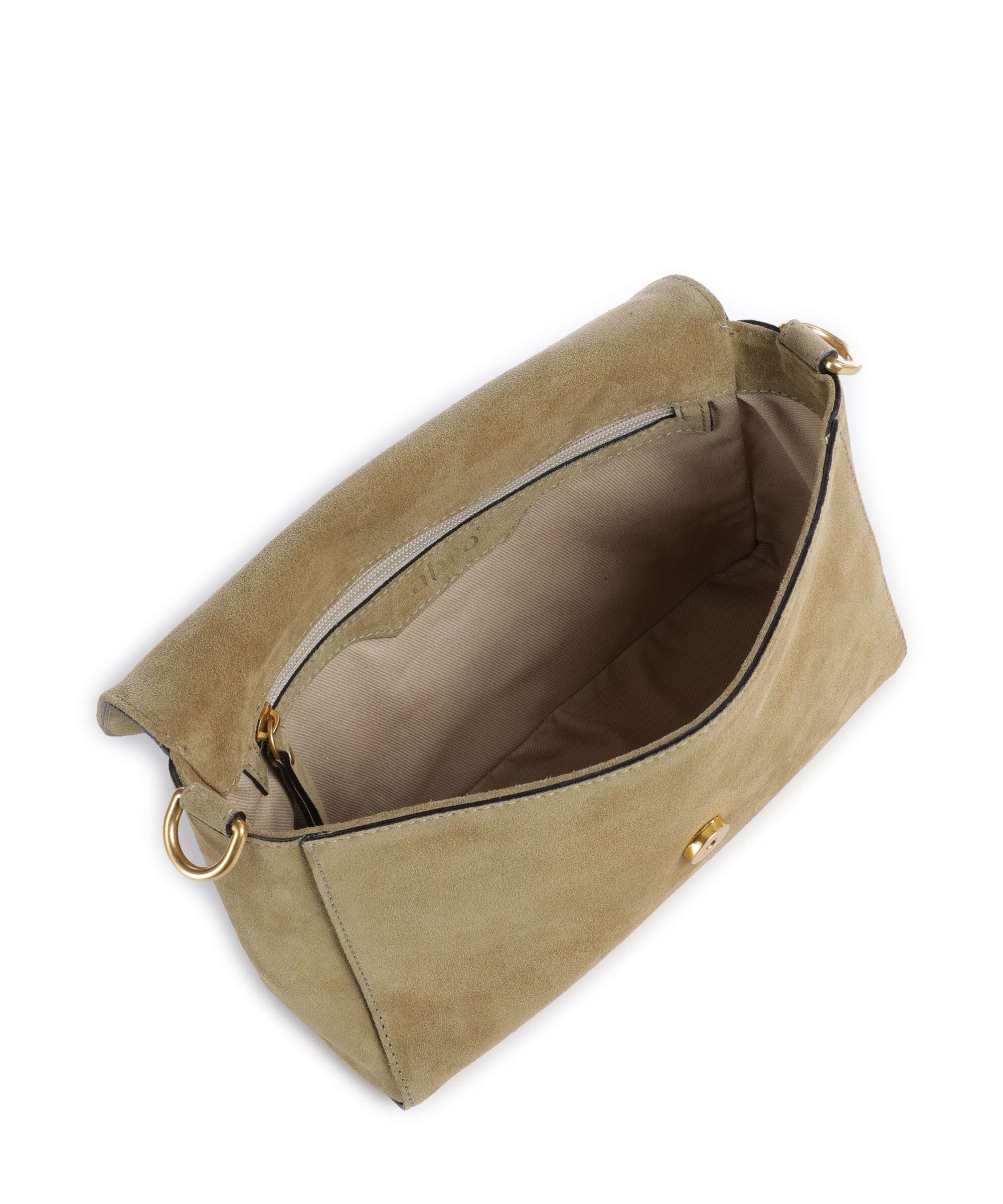Abro Suede Temi Torba na ramię mud - Image 6