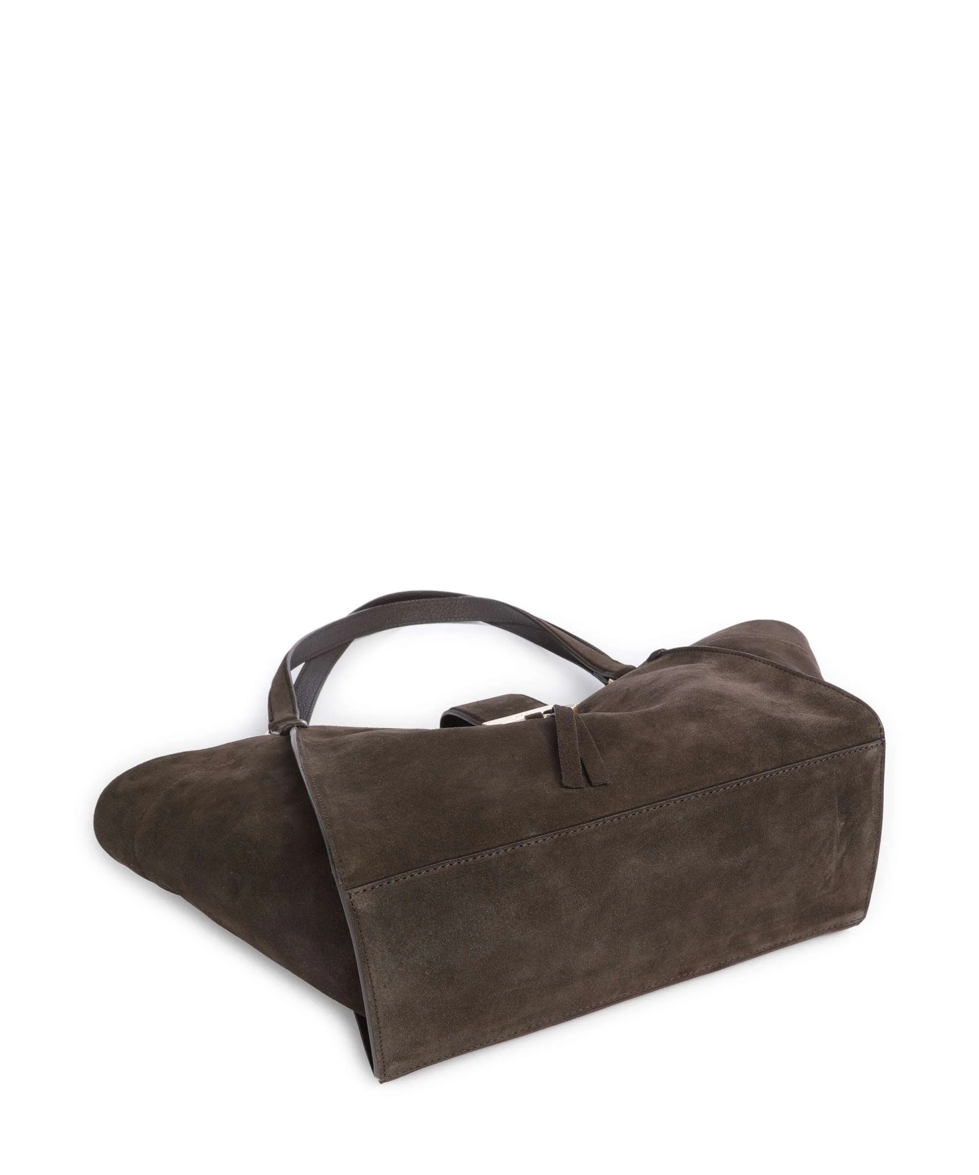 Abro Suede Temi Torba na zakupy dark brown - Image 5