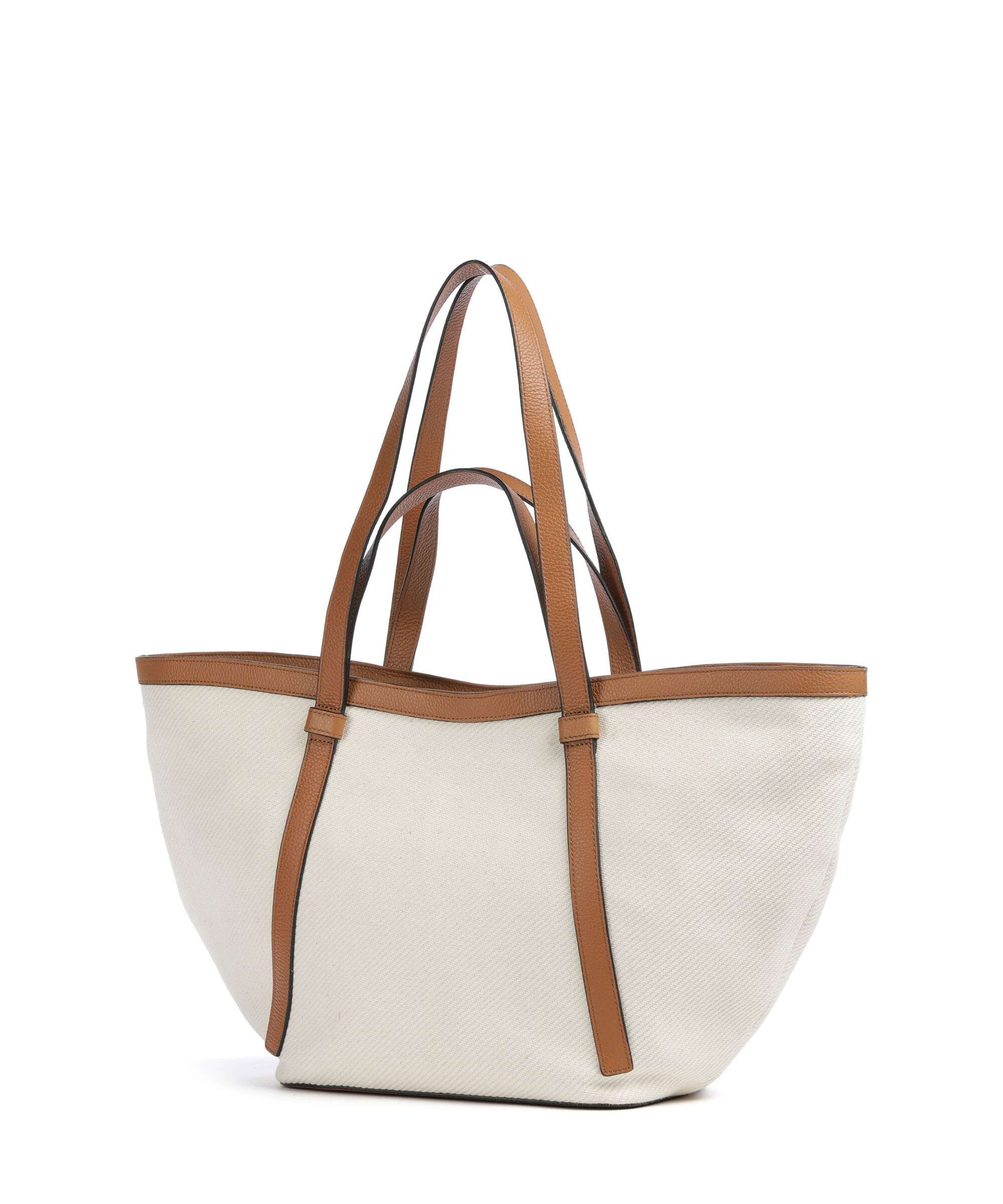 Abro Super Drill Cosmo Large Torba na zakupy ivory/cuoio - Image 2