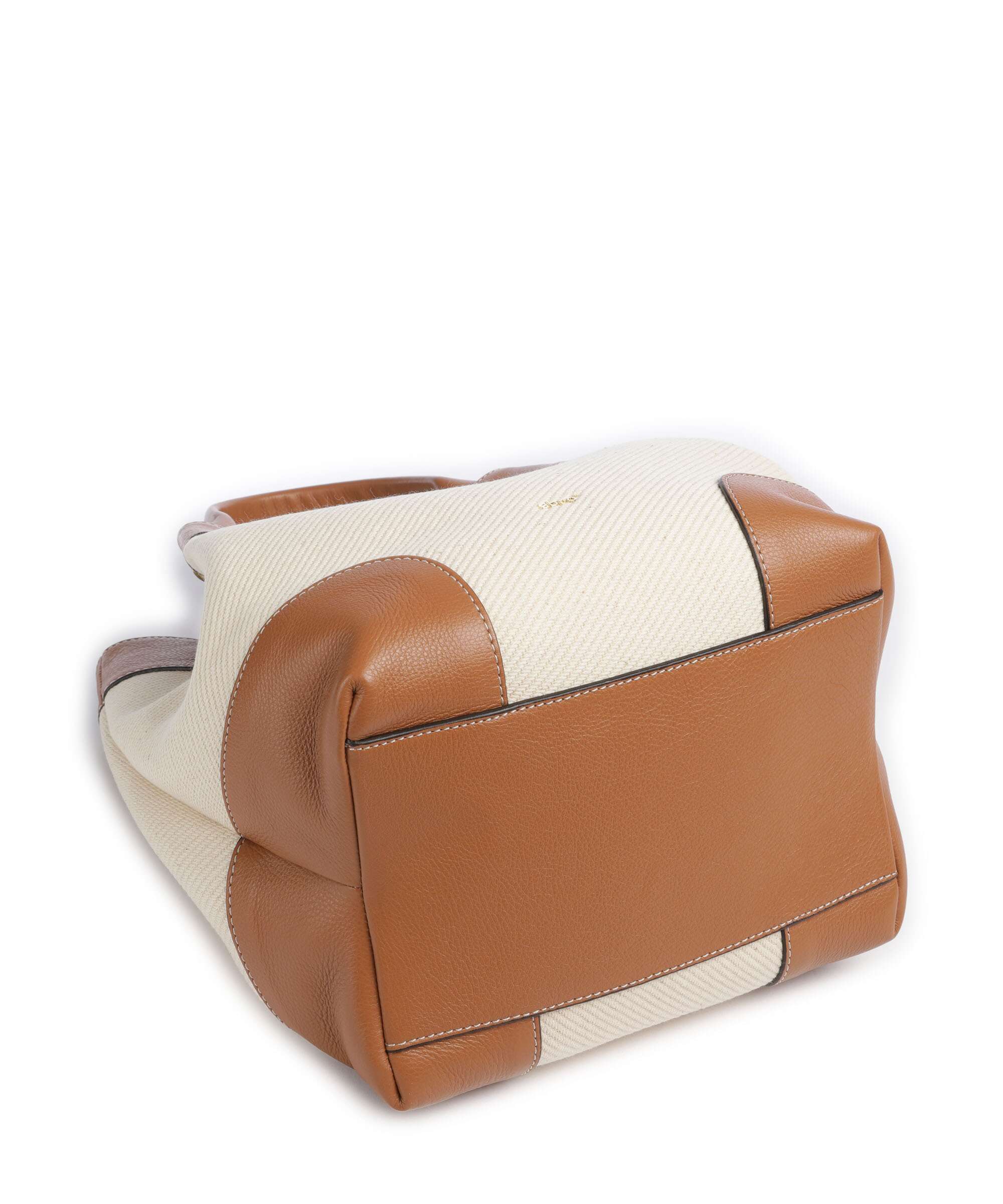 Abro Super Drill Essential Medium Torebka ivory/cuoio - Image 5