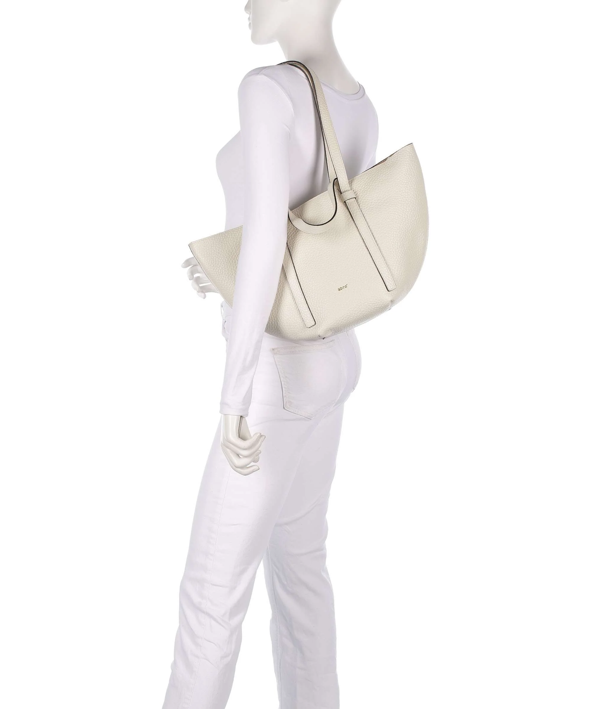 Abro Tekla Cosmo Medium Torba na zakupy beige - Image 3