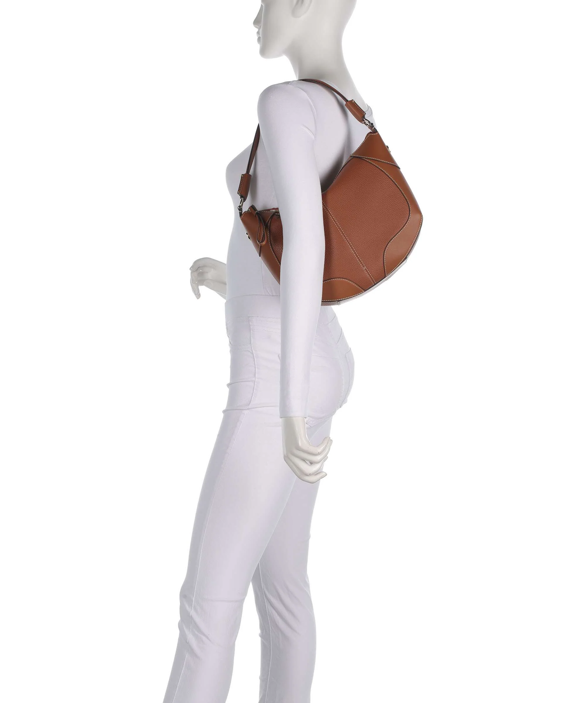 Aigner Ambra M Torebka worek cognac brown - Image 3