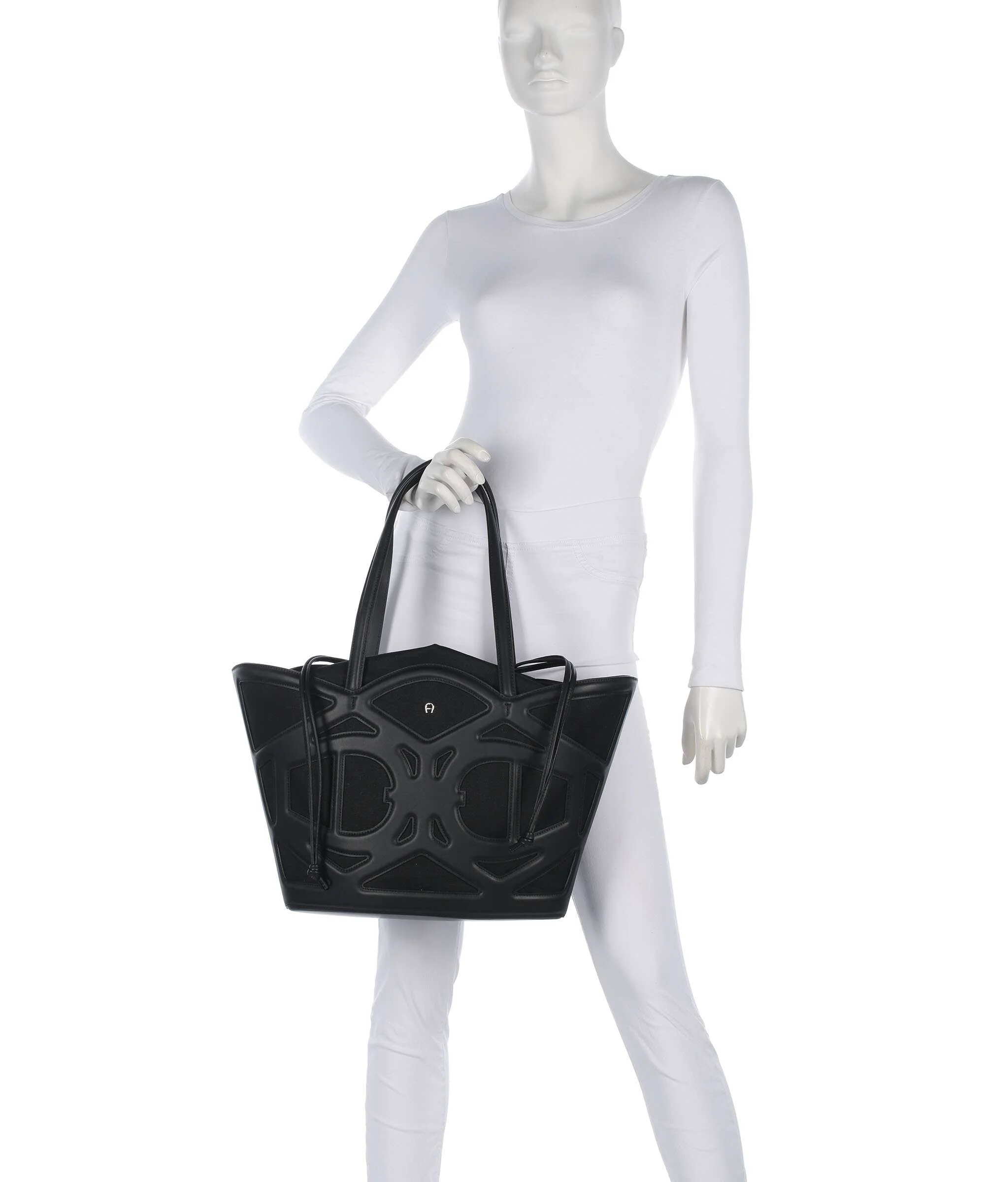 Aigner Azzurra M Torba na zakupy black - Image 3